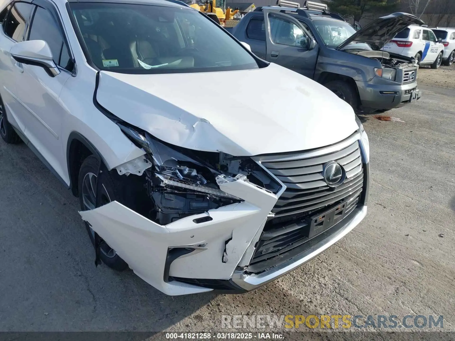 6 Photograph of a damaged car 2T2BZMCAXKC201239 LEXUS RX 350 2019
