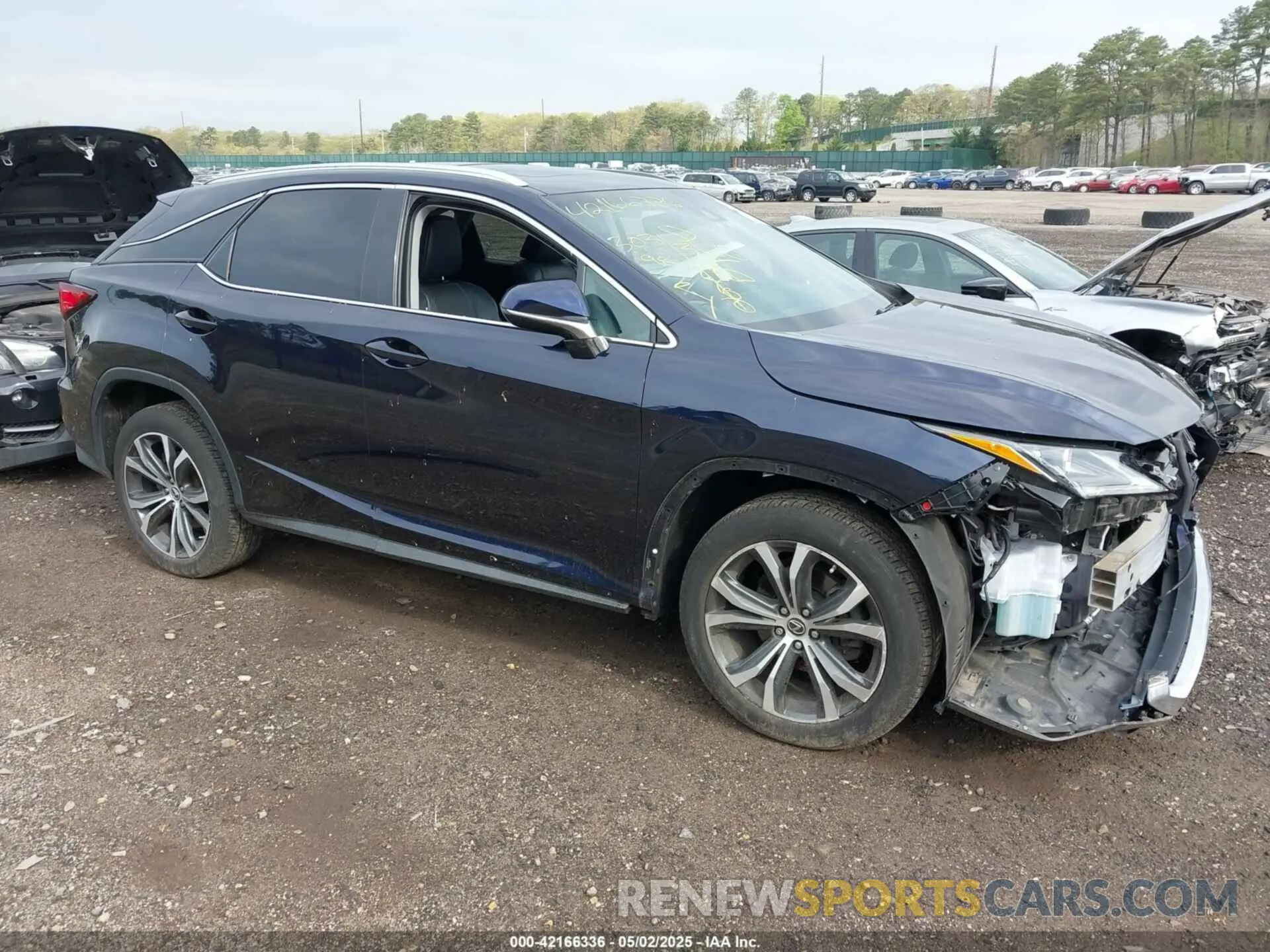 1 Photograph of a damaged car 2T2BZMCAXKC210846 LEXUS RX 350 2019