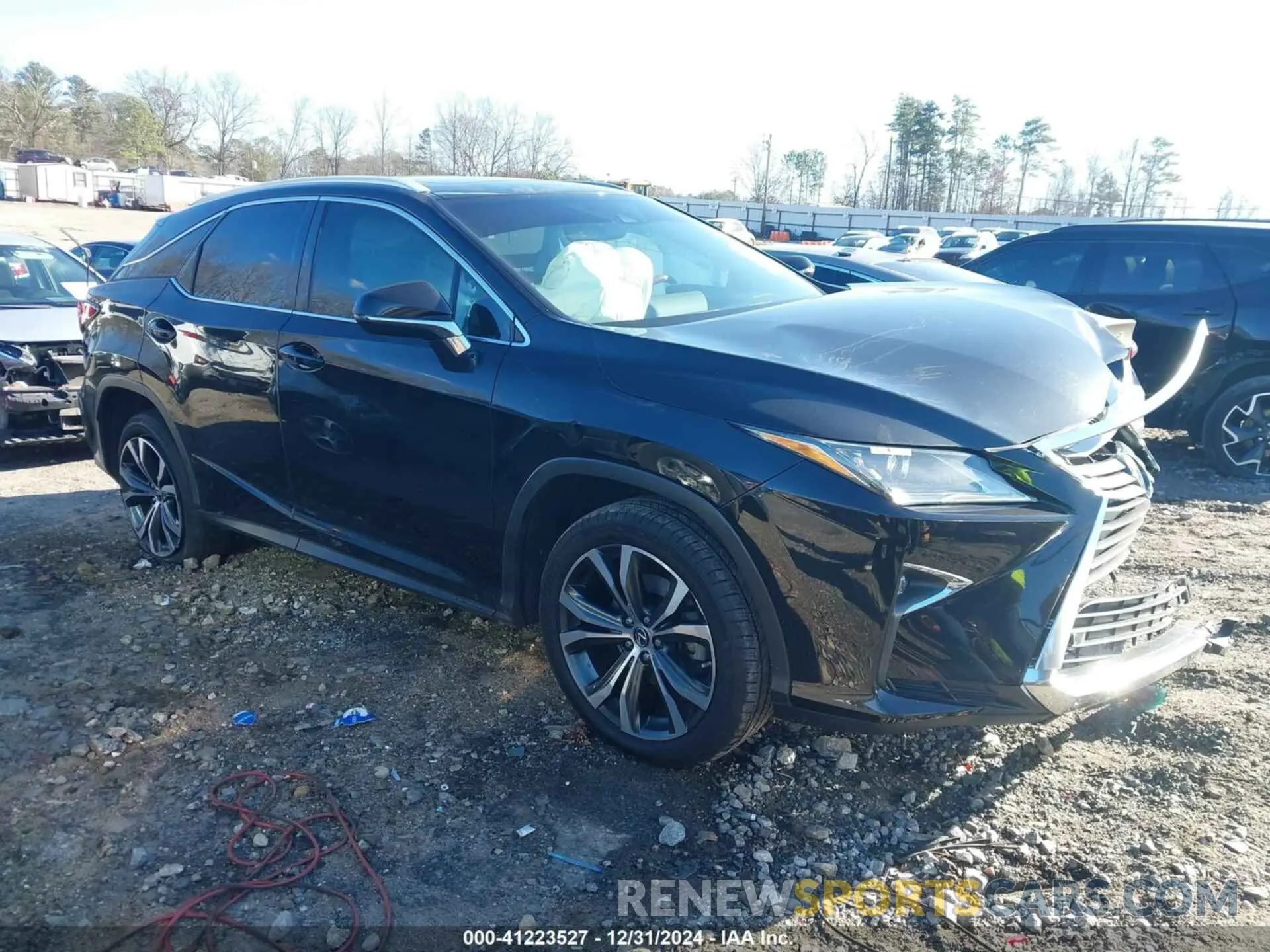 1 Photograph of a damaged car 2T2ZZMCA0KC133614 LEXUS RX 350 2019