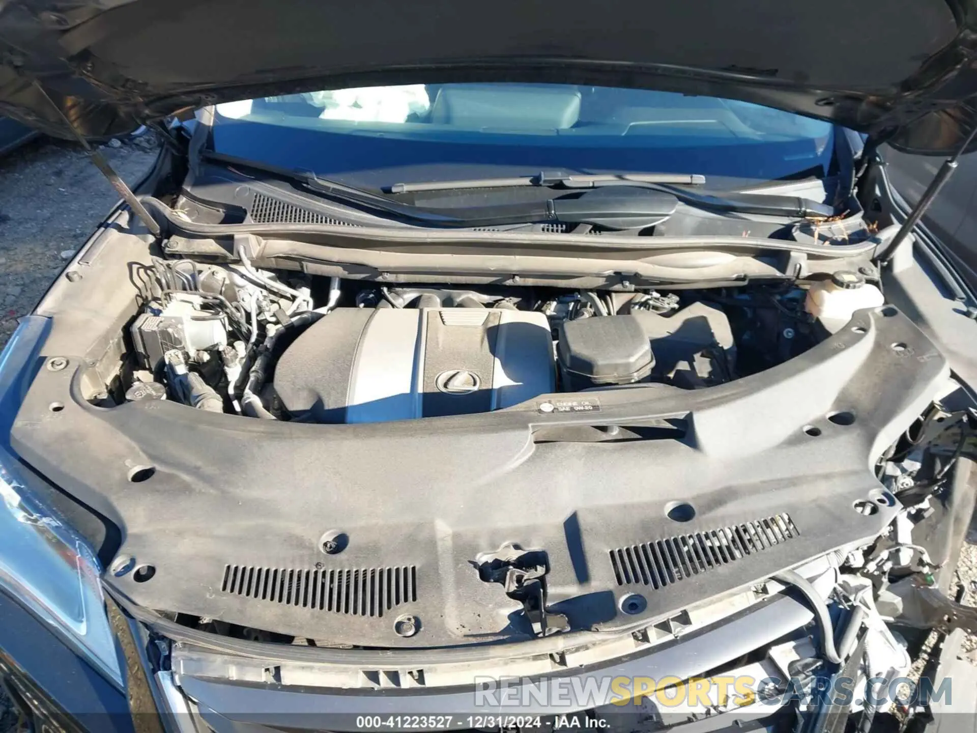 10 Photograph of a damaged car 2T2ZZMCA0KC133614 LEXUS RX 350 2019