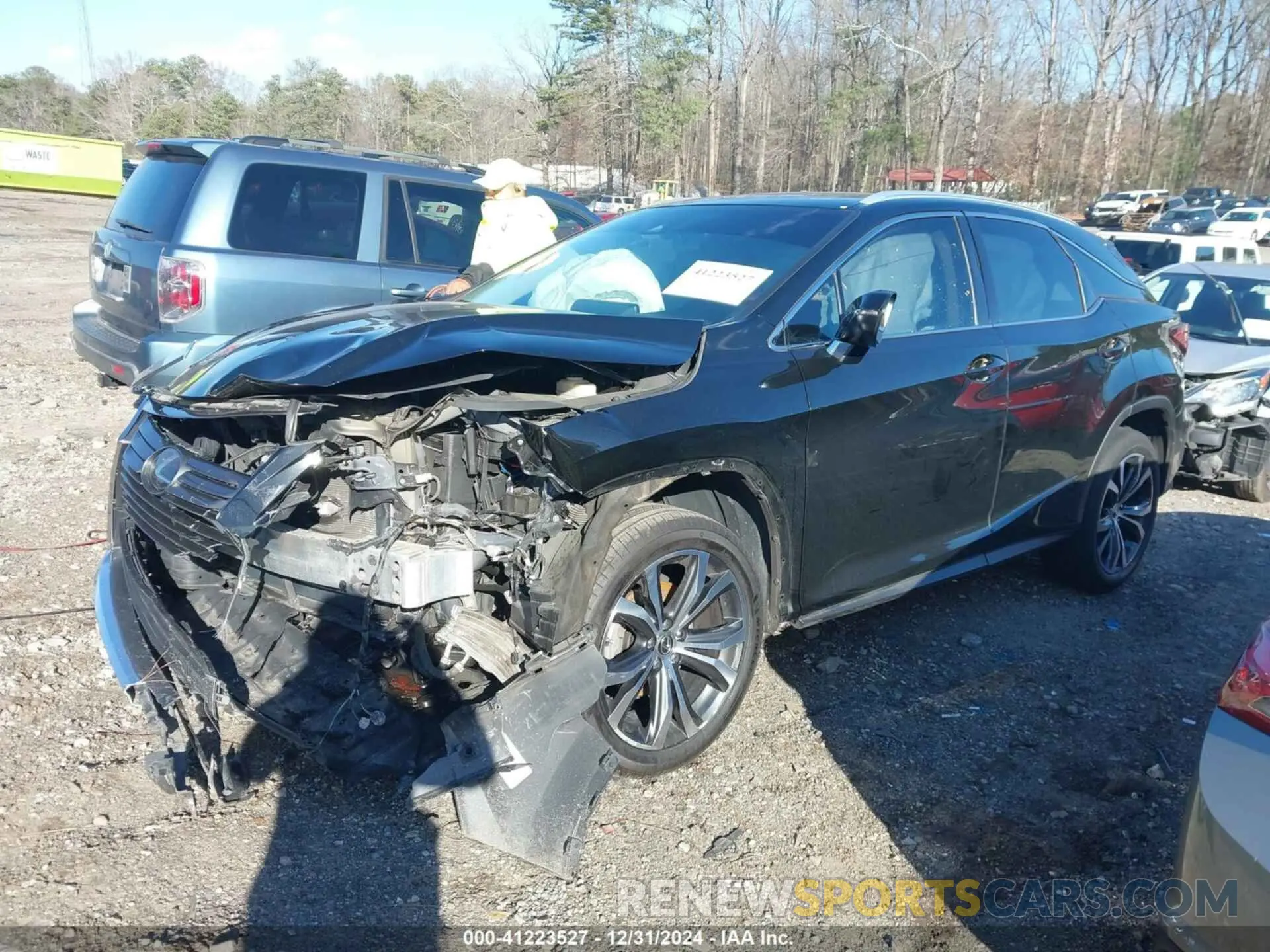 2 Photograph of a damaged car 2T2ZZMCA0KC133614 LEXUS RX 350 2019