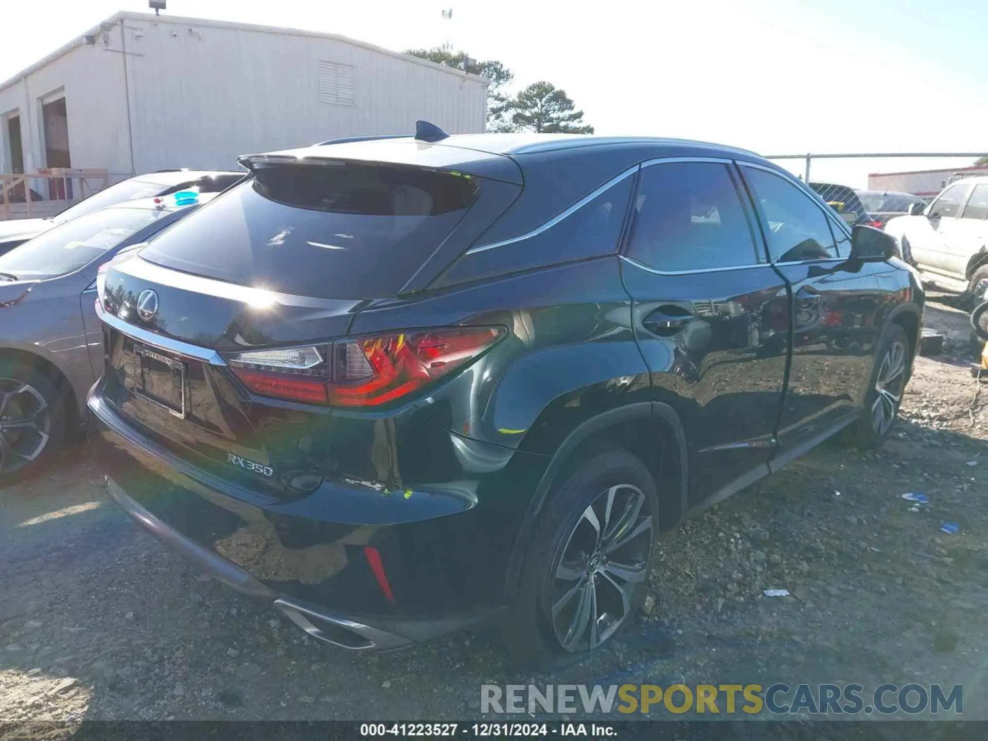 4 Photograph of a damaged car 2T2ZZMCA0KC133614 LEXUS RX 350 2019