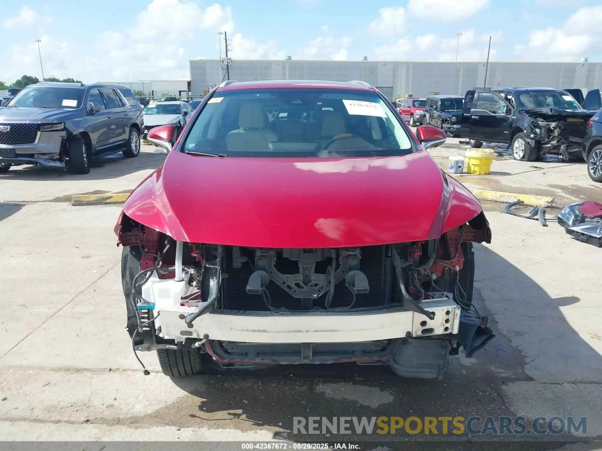 13 Photograph of a damaged car 2T2ZZMCA0KC139977 LEXUS RX 350 2019