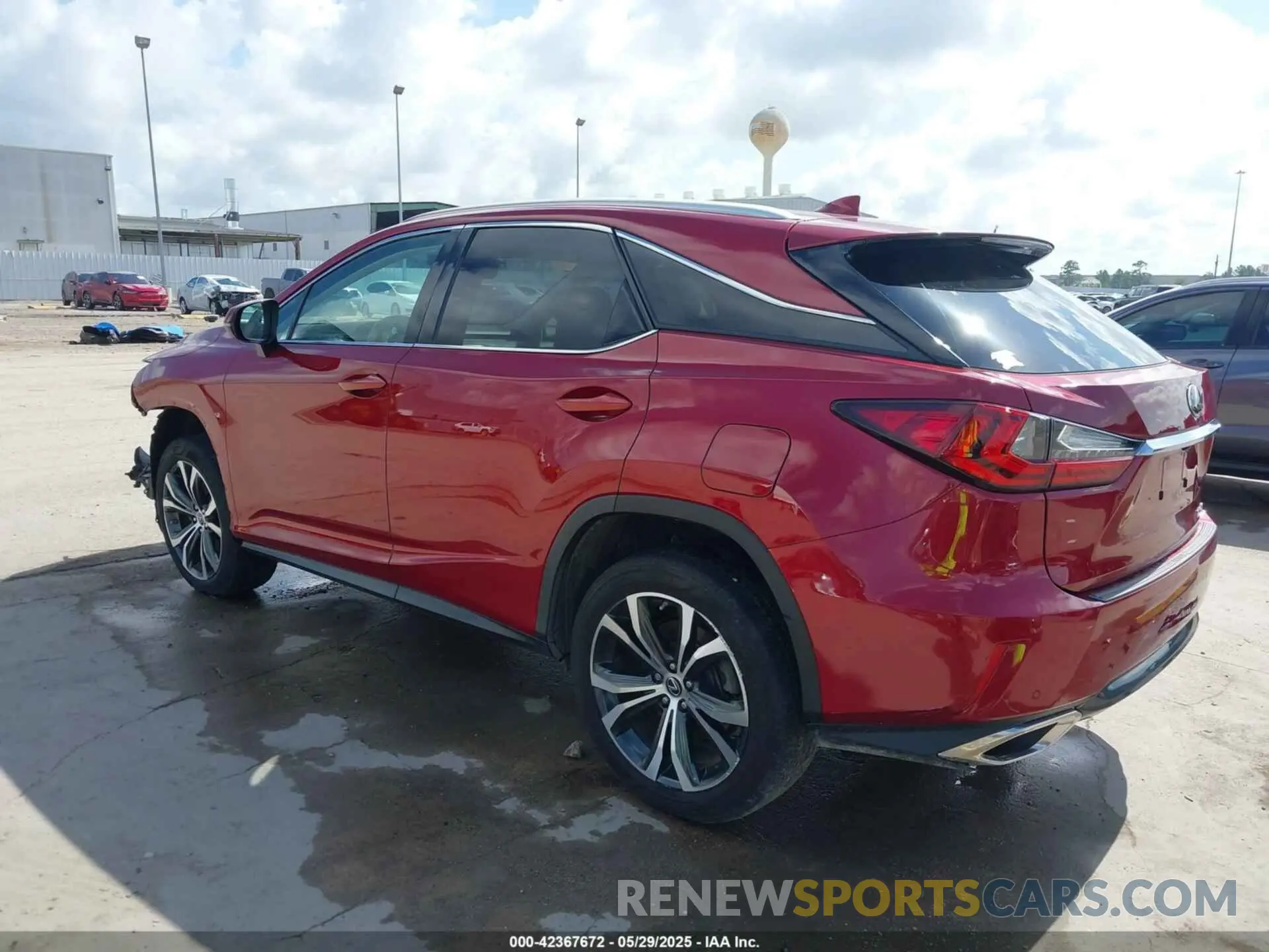 3 Photograph of a damaged car 2T2ZZMCA0KC139977 LEXUS RX 350 2019