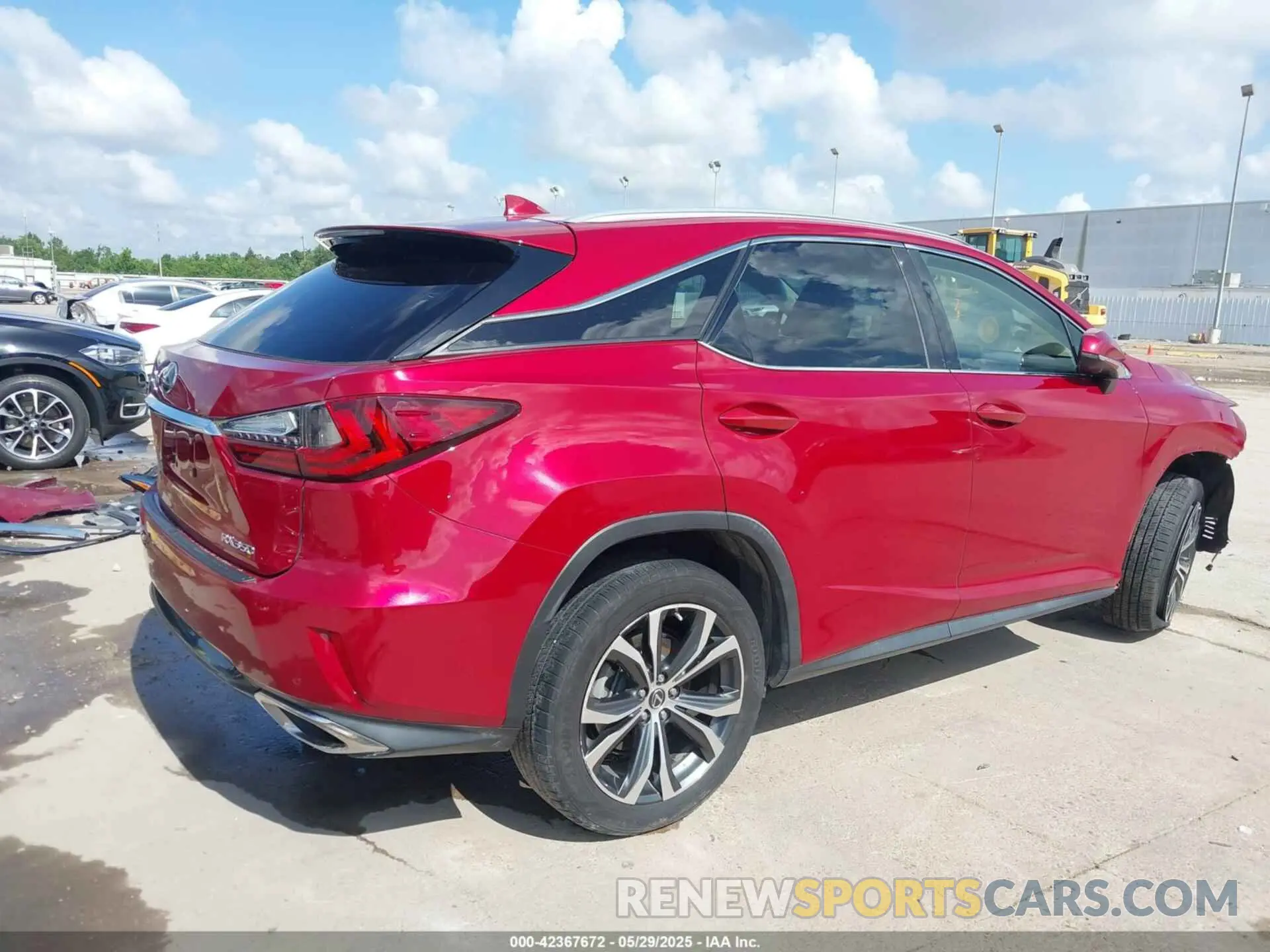 4 Photograph of a damaged car 2T2ZZMCA0KC139977 LEXUS RX 350 2019