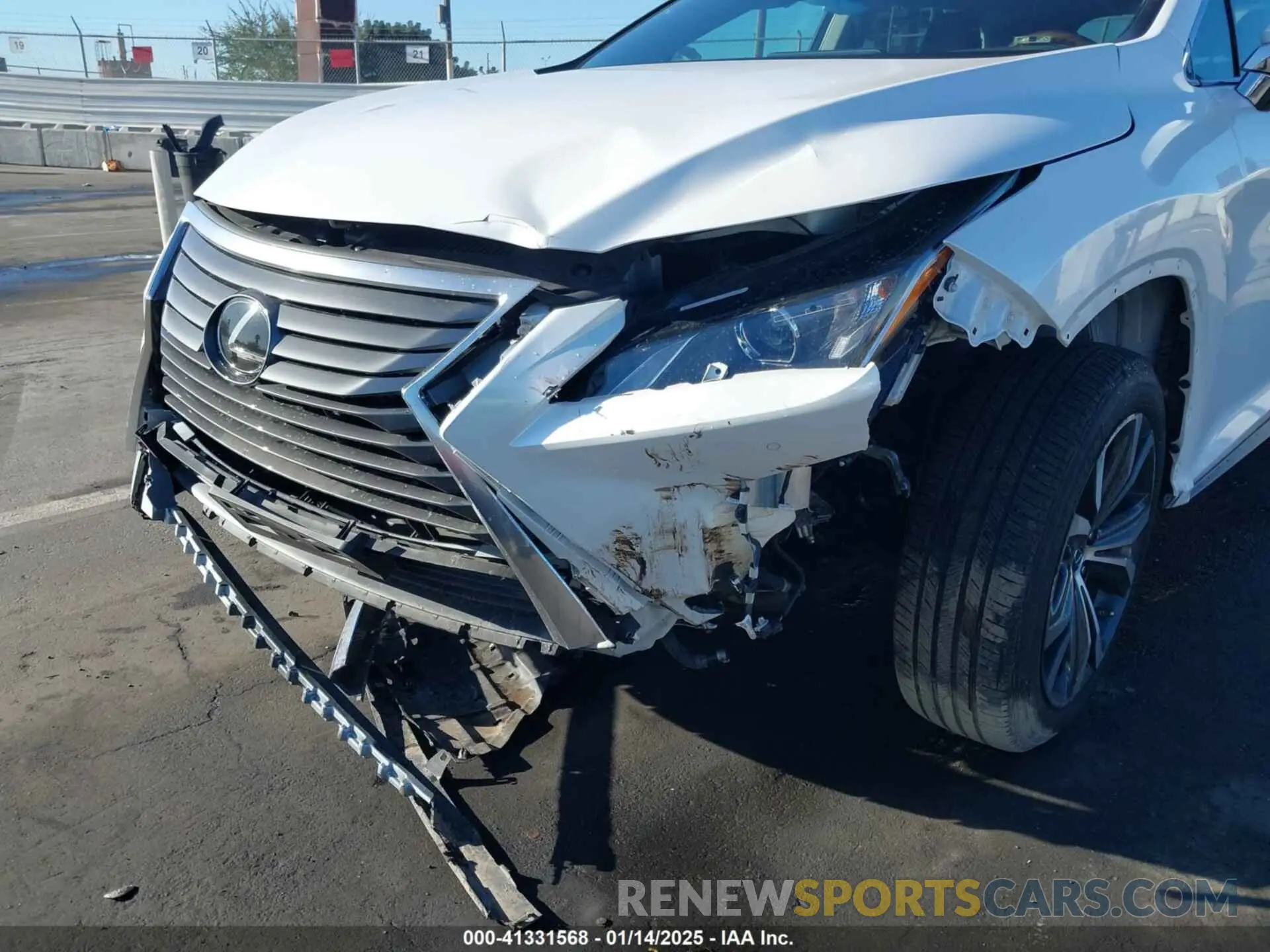 6 Photograph of a damaged car 2T2ZZMCA0KC141065 LEXUS RX 350 2019