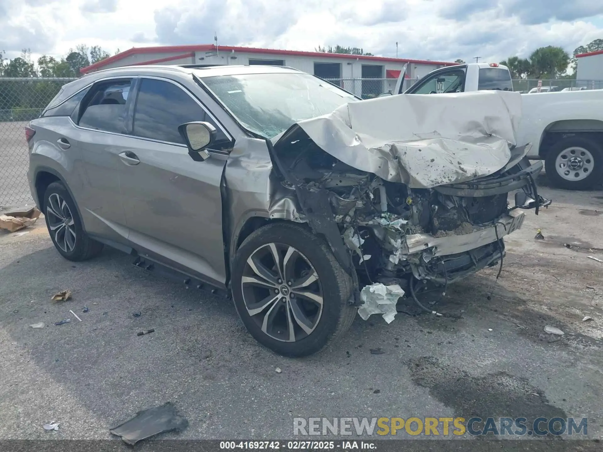 1 Photograph of a damaged car 2T2ZZMCA1KC131631 LEXUS RX 350 2019