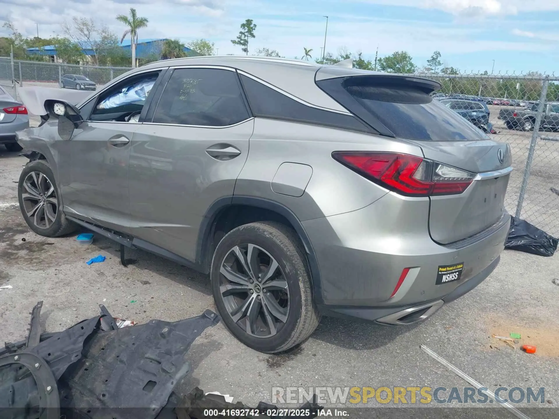 3 Photograph of a damaged car 2T2ZZMCA1KC131631 LEXUS RX 350 2019