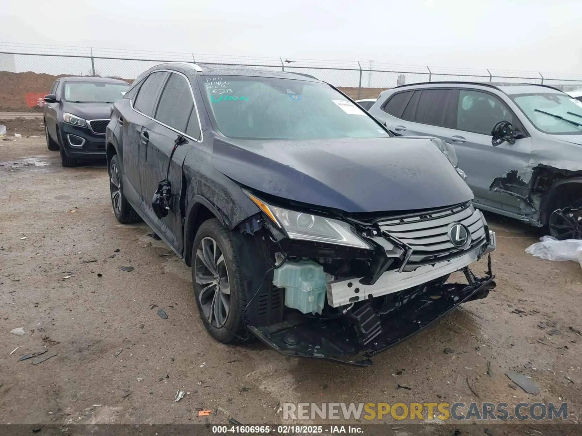 1 Photograph of a damaged car 2T2ZZMCA2KC126213 LEXUS RX 350 2019