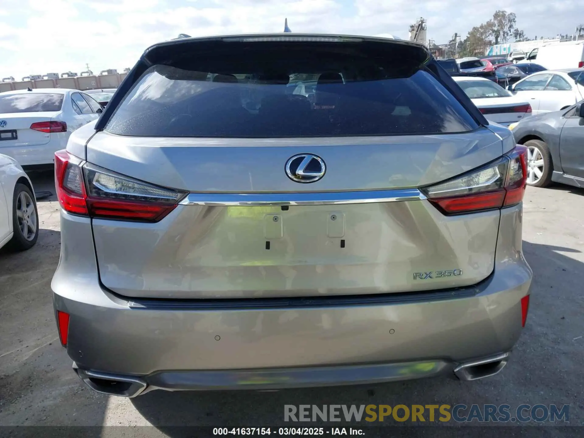 16 Photograph of a damaged car 2T2ZZMCA2KC130035 LEXUS RX 350 2019