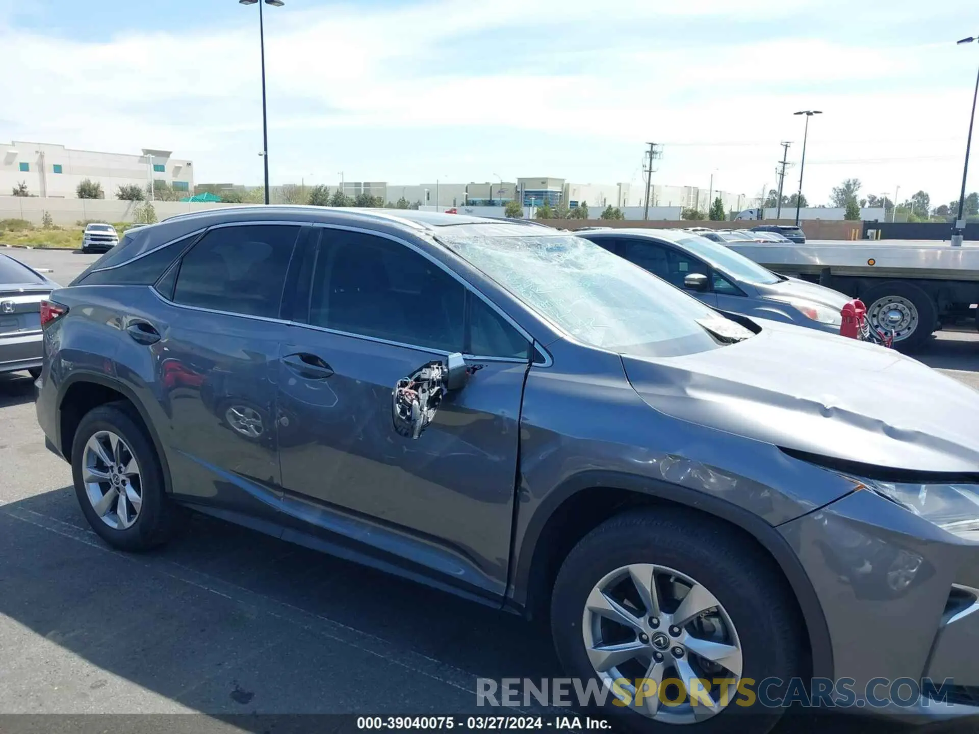 13 Photograph of a damaged car 2T2ZZMCA2KC147336 LEXUS RX 350 2019