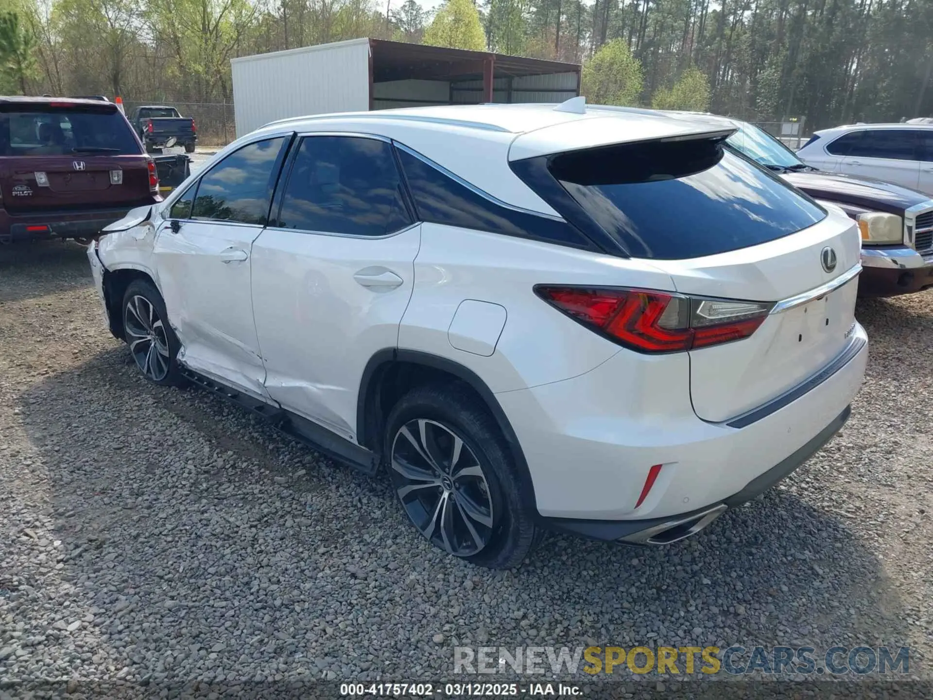 3 Photograph of a damaged car 2T2ZZMCA2KC149345 LEXUS RX 350 2019