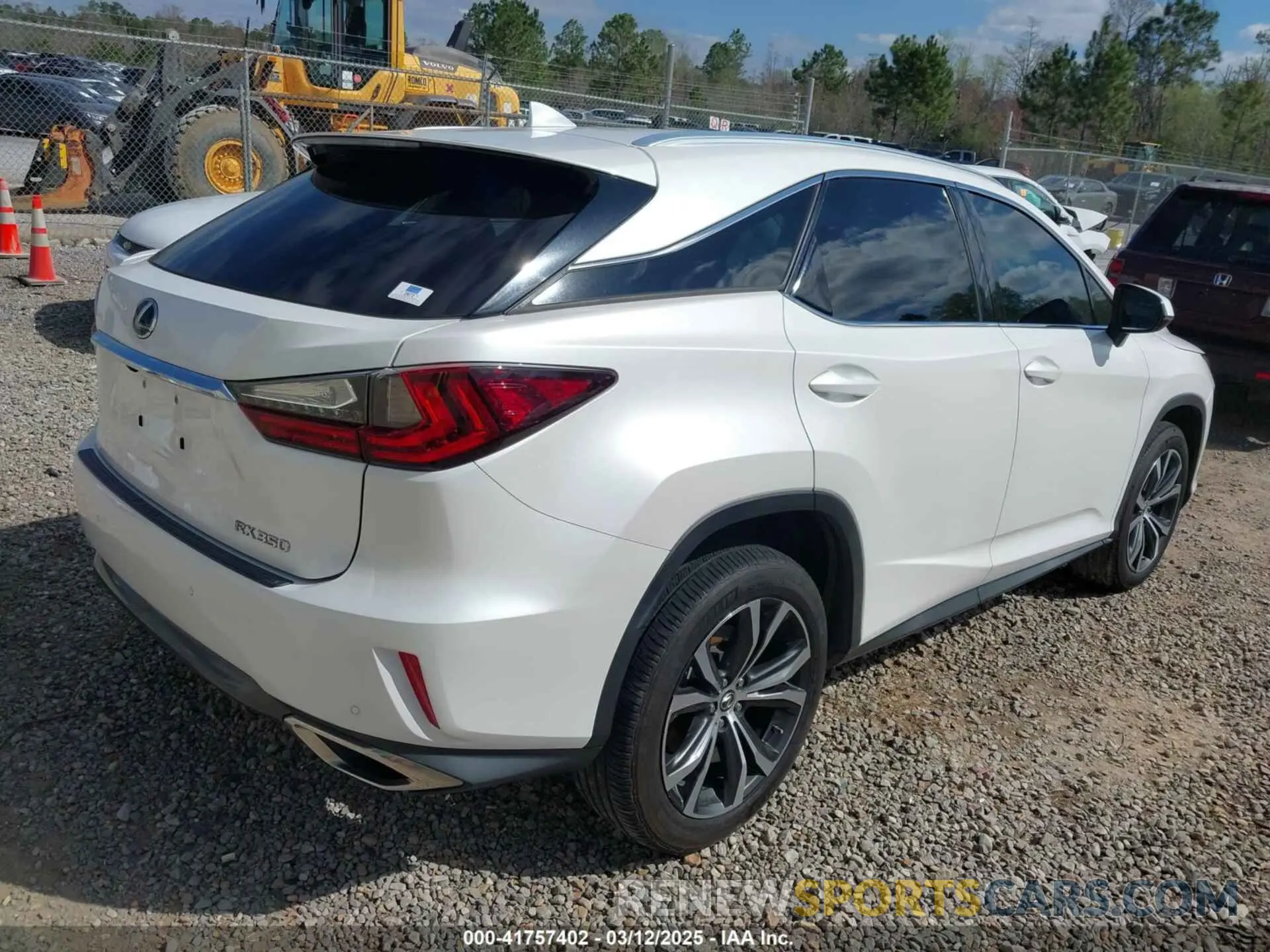 4 Photograph of a damaged car 2T2ZZMCA2KC149345 LEXUS RX 350 2019