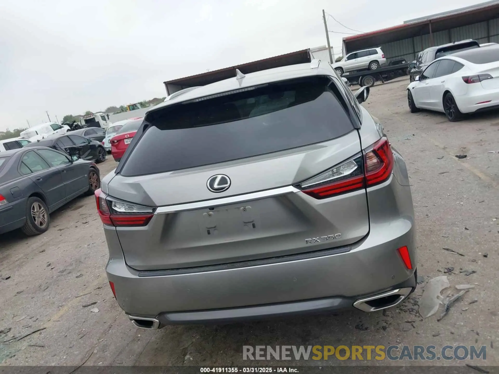 16 Photograph of a damaged car 2T2ZZMCA3KC123630 LEXUS RX 350 2019