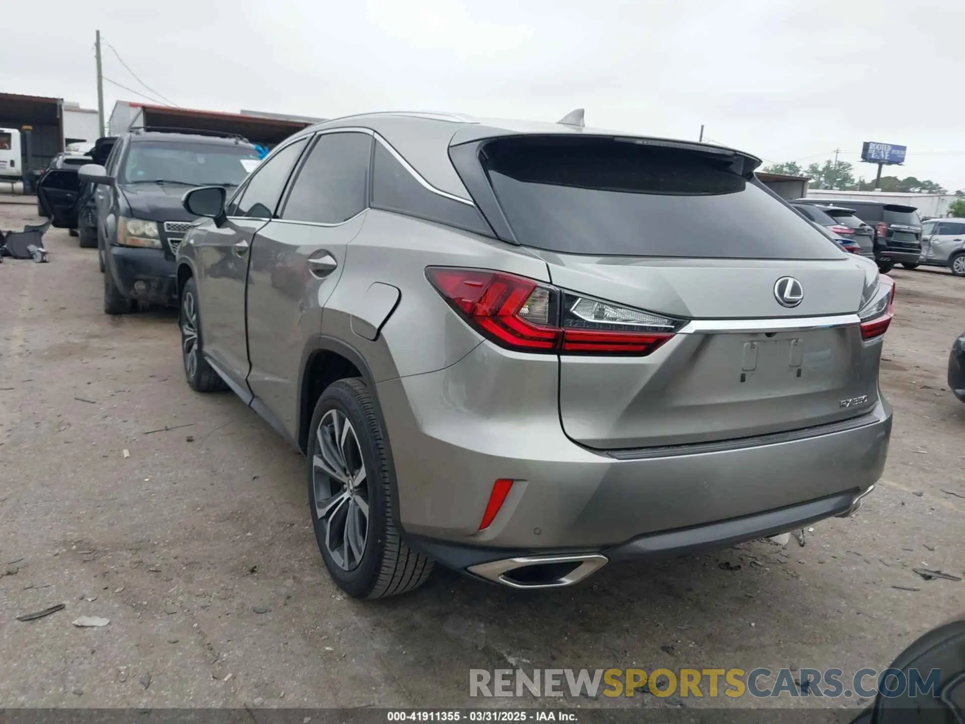 3 Photograph of a damaged car 2T2ZZMCA3KC123630 LEXUS RX 350 2019