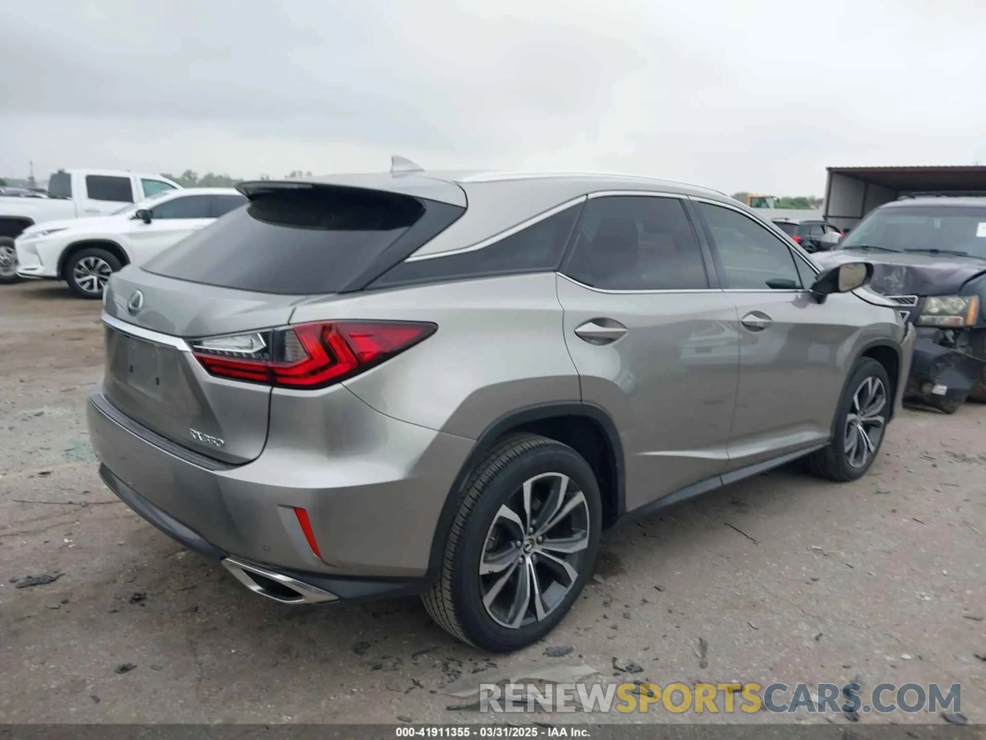 4 Photograph of a damaged car 2T2ZZMCA3KC123630 LEXUS RX 350 2019