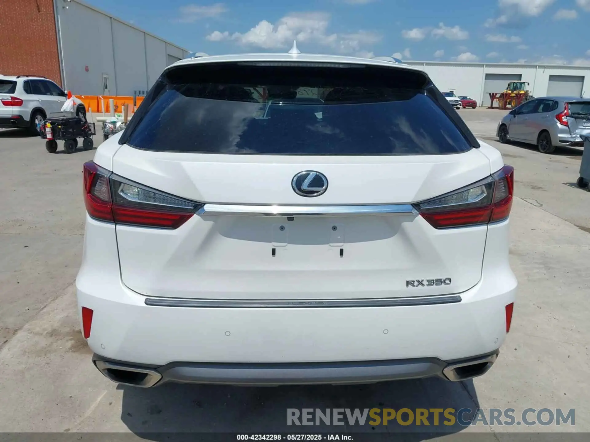 16 Photograph of a damaged car 2T2ZZMCA3KC133445 LEXUS RX 350 2019