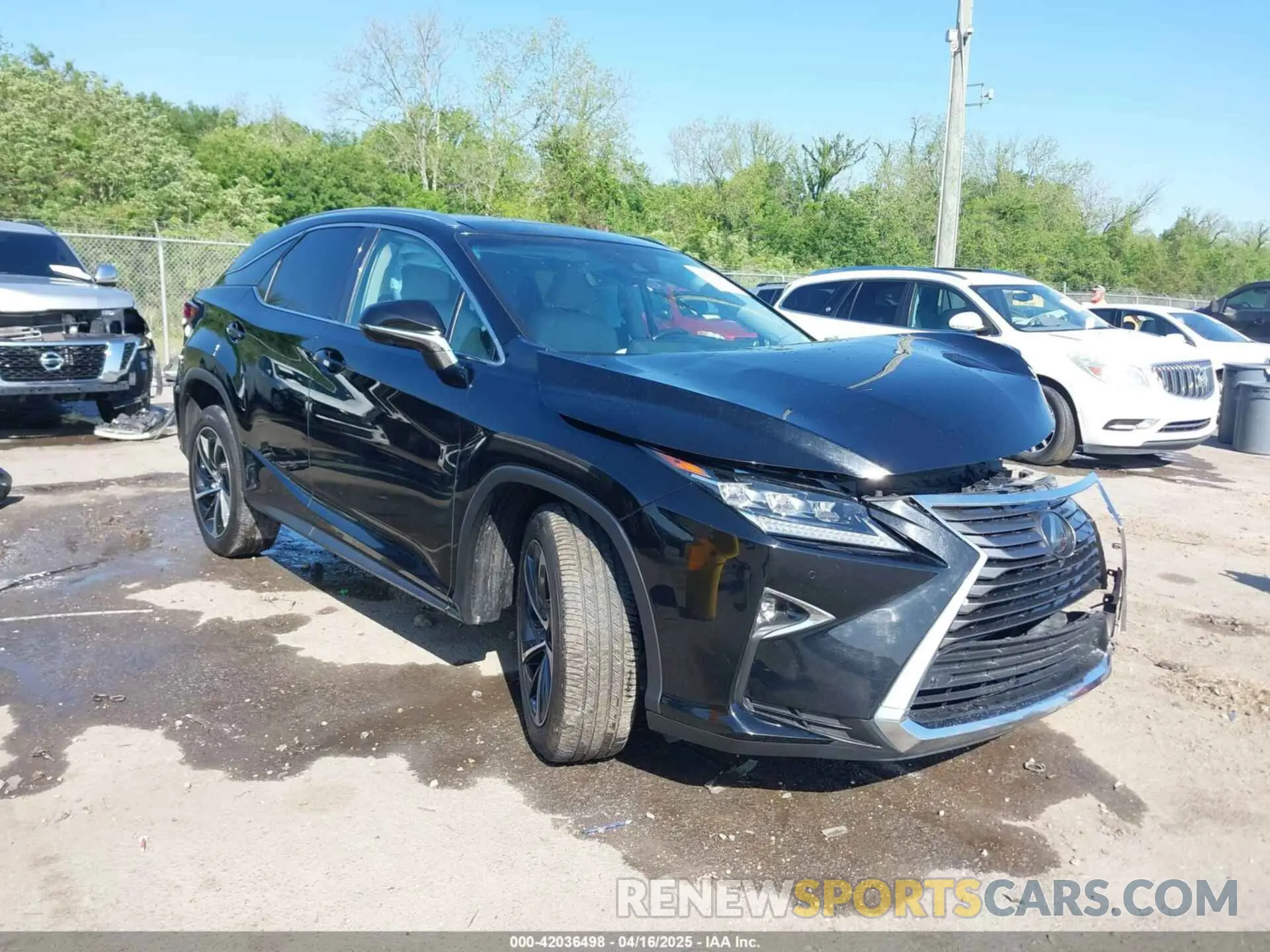 1 Photograph of a damaged car 2T2ZZMCA3KC145305 LEXUS RX 350 2019
