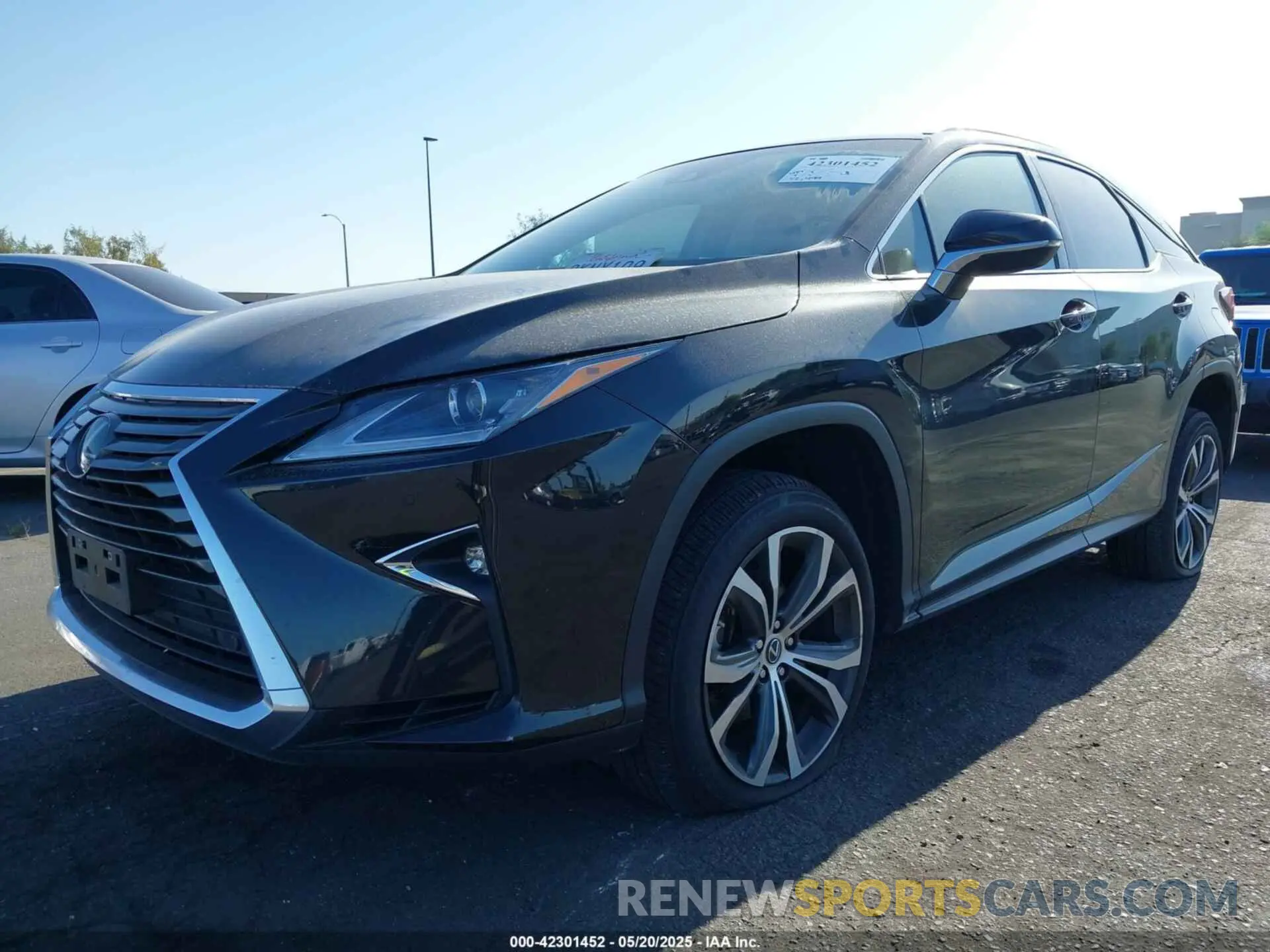 2 Photograph of a damaged car 2T2ZZMCA4KC140808 LEXUS RX 350 2019