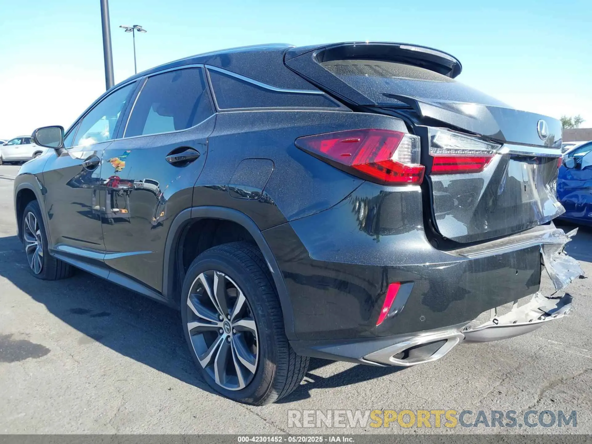 3 Photograph of a damaged car 2T2ZZMCA4KC140808 LEXUS RX 350 2019
