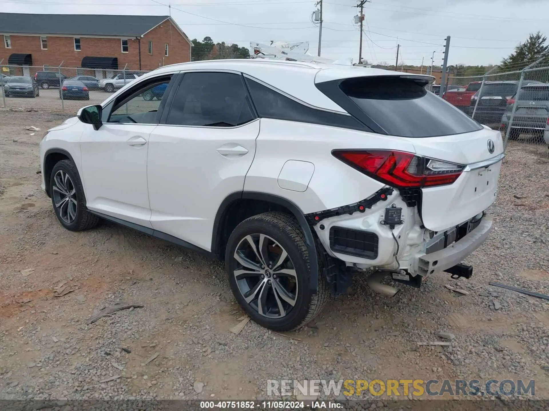 3 Photograph of a damaged car 2T2ZZMCA5KC127470 LEXUS RX 350 2019
