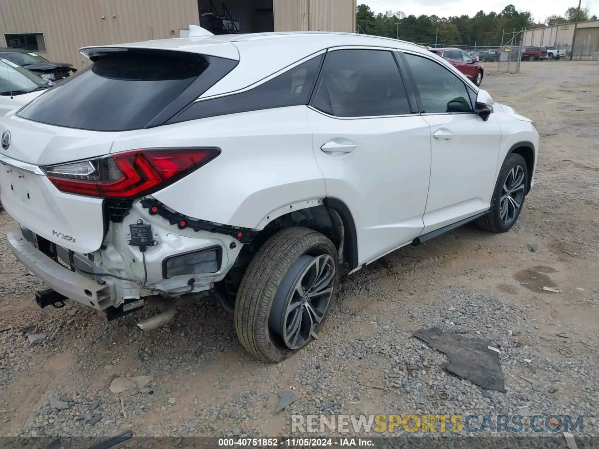 4 Photograph of a damaged car 2T2ZZMCA5KC127470 LEXUS RX 350 2019