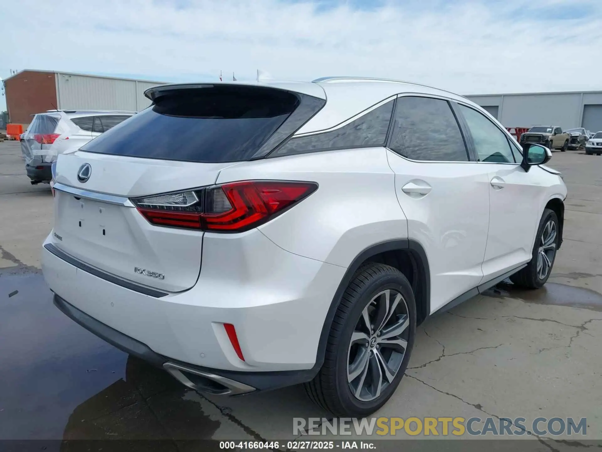 4 Photograph of a damaged car 2T2ZZMCA5KC127565 LEXUS RX 350 2019