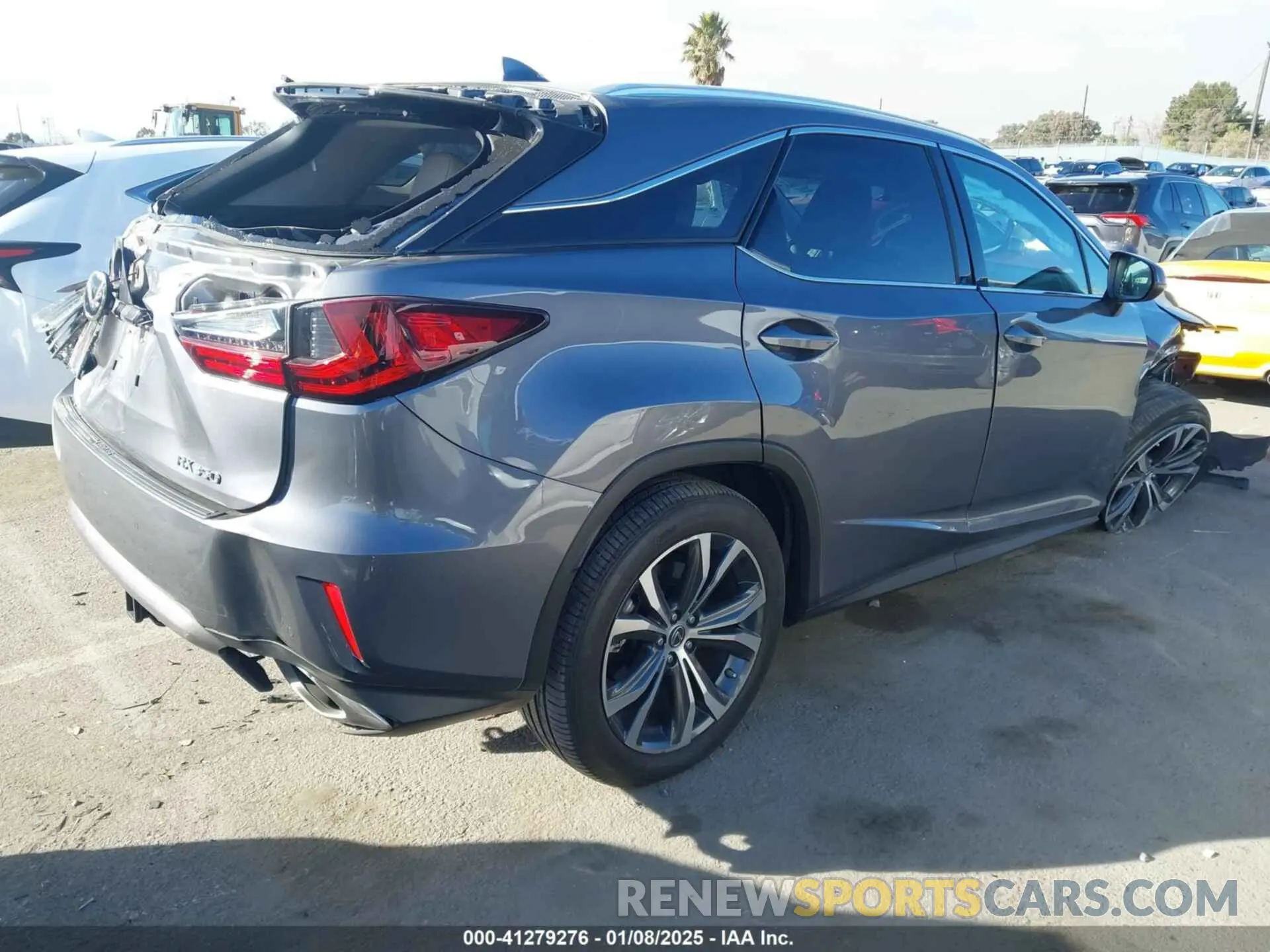 4 Photograph of a damaged car 2T2ZZMCA5KC144818 LEXUS RX 350 2019