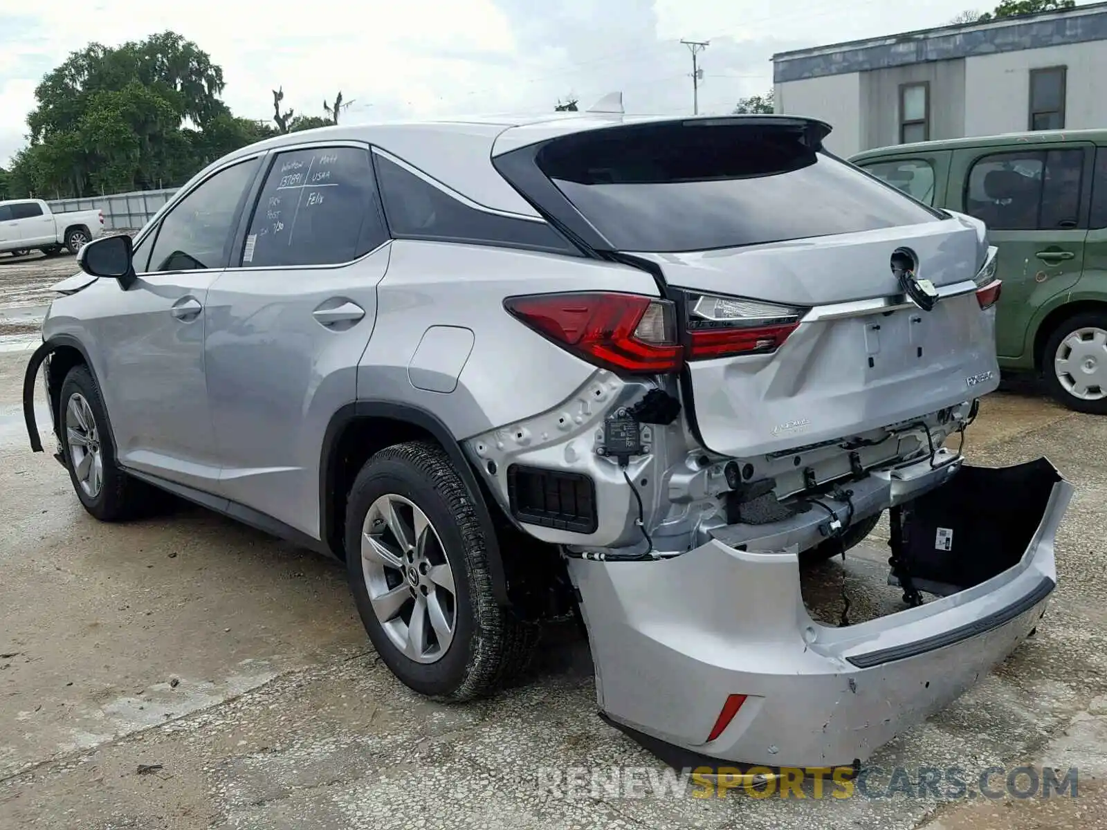 3 Photograph of a damaged car 2T2ZZMCA6KC117482 LEXUS RX 350 2019