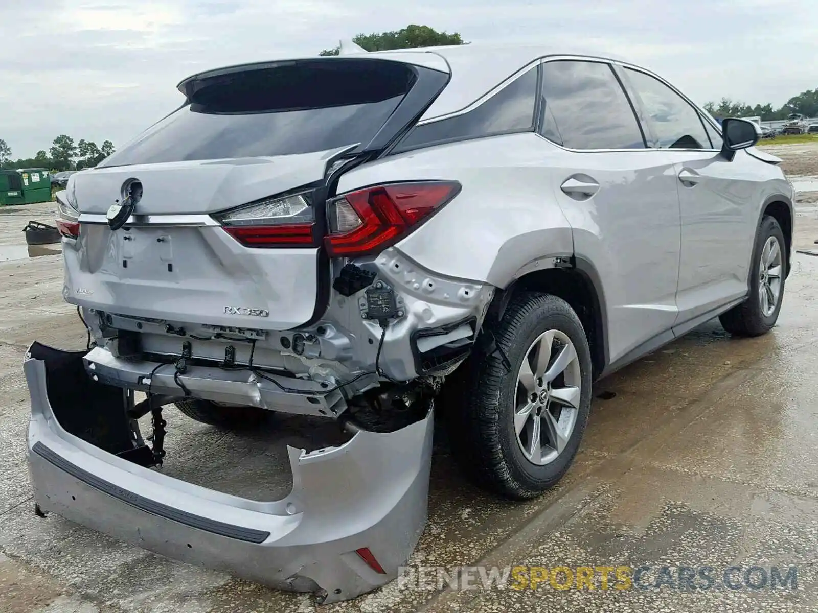 4 Photograph of a damaged car 2T2ZZMCA6KC117482 LEXUS RX 350 2019