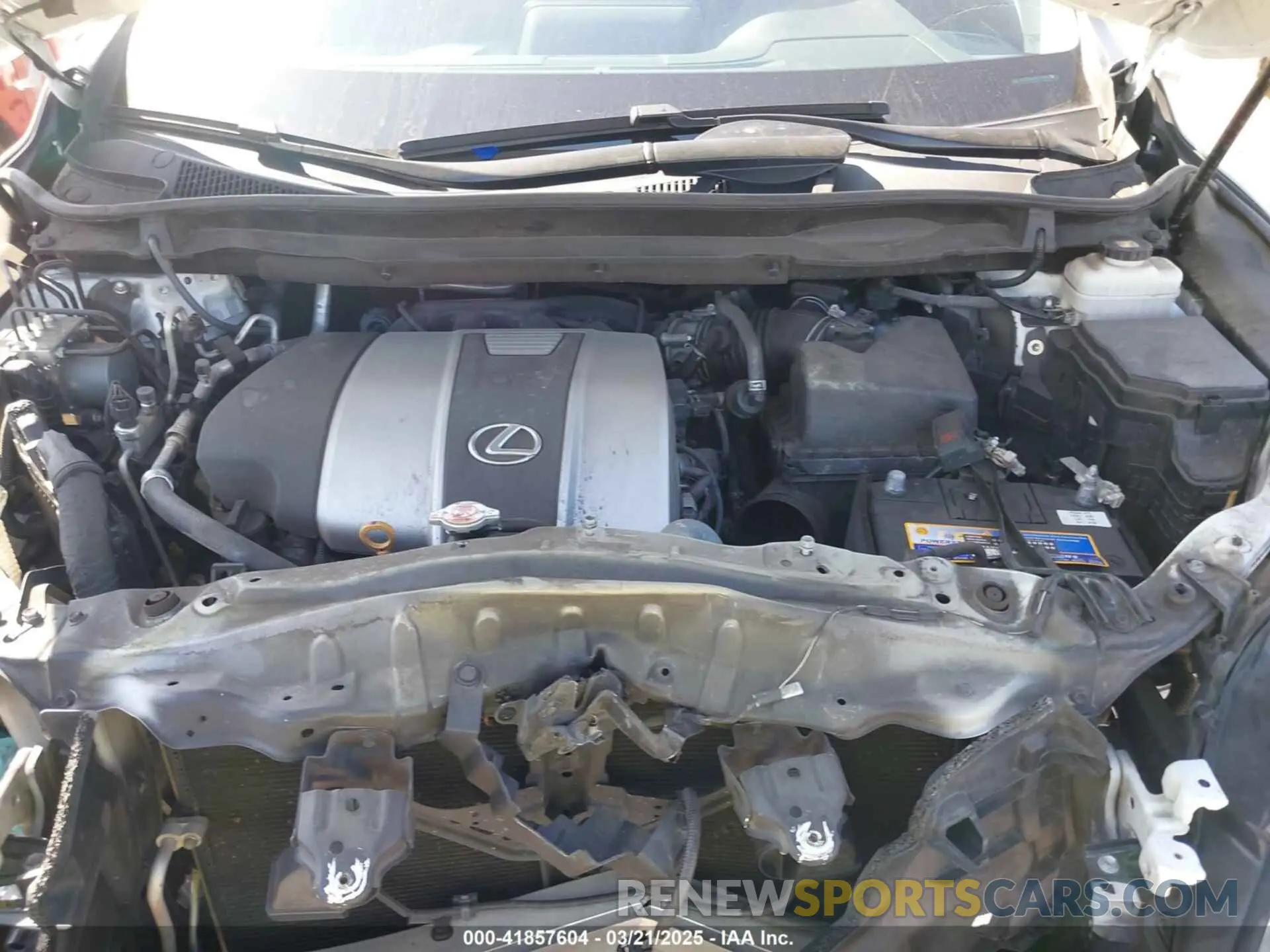 10 Photograph of a damaged car 2T2ZZMCA6KC133598 LEXUS RX 350 2019