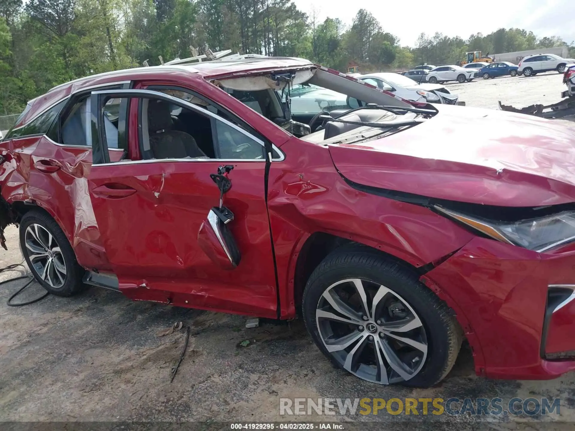 6 Photograph of a damaged car 2T2ZZMCA6KC134685 LEXUS RX 350 2019