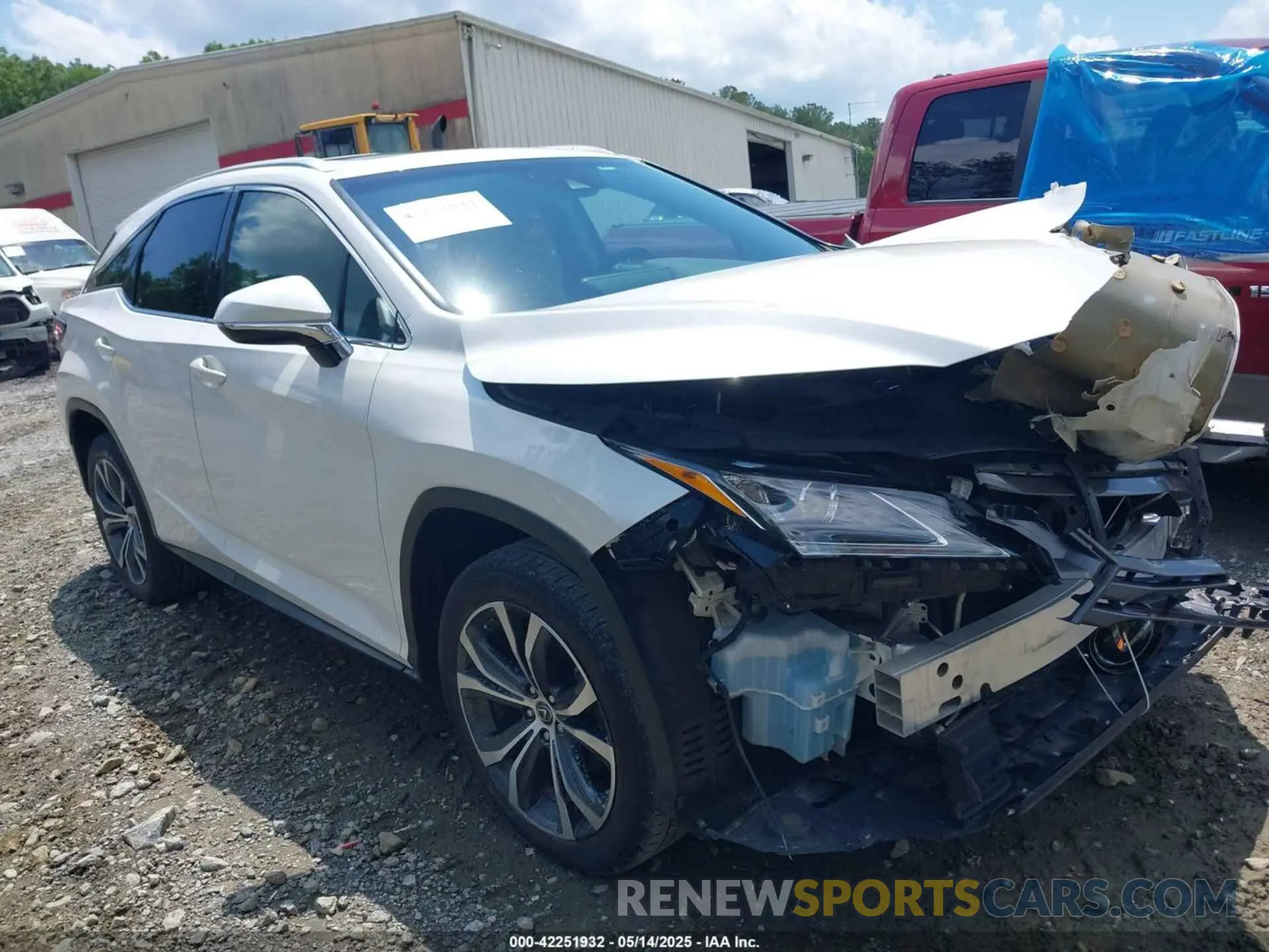 1 Photograph of a damaged car 2T2ZZMCA6KC135111 LEXUS RX 350 2019