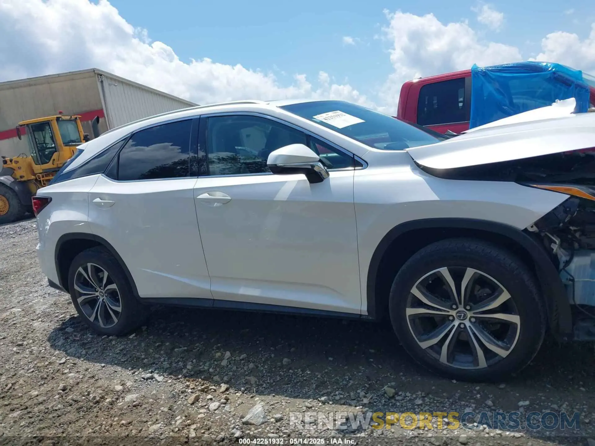 13 Photograph of a damaged car 2T2ZZMCA6KC135111 LEXUS RX 350 2019