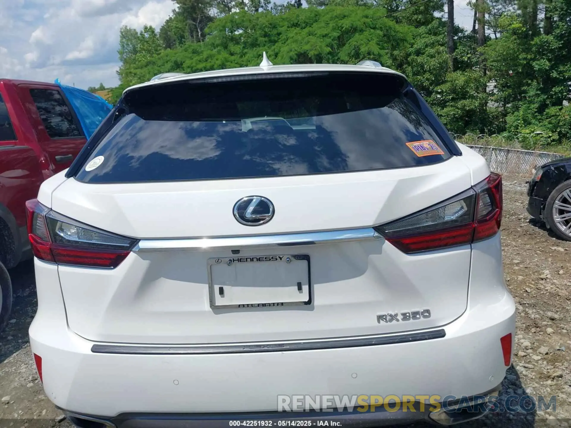 16 Photograph of a damaged car 2T2ZZMCA6KC135111 LEXUS RX 350 2019