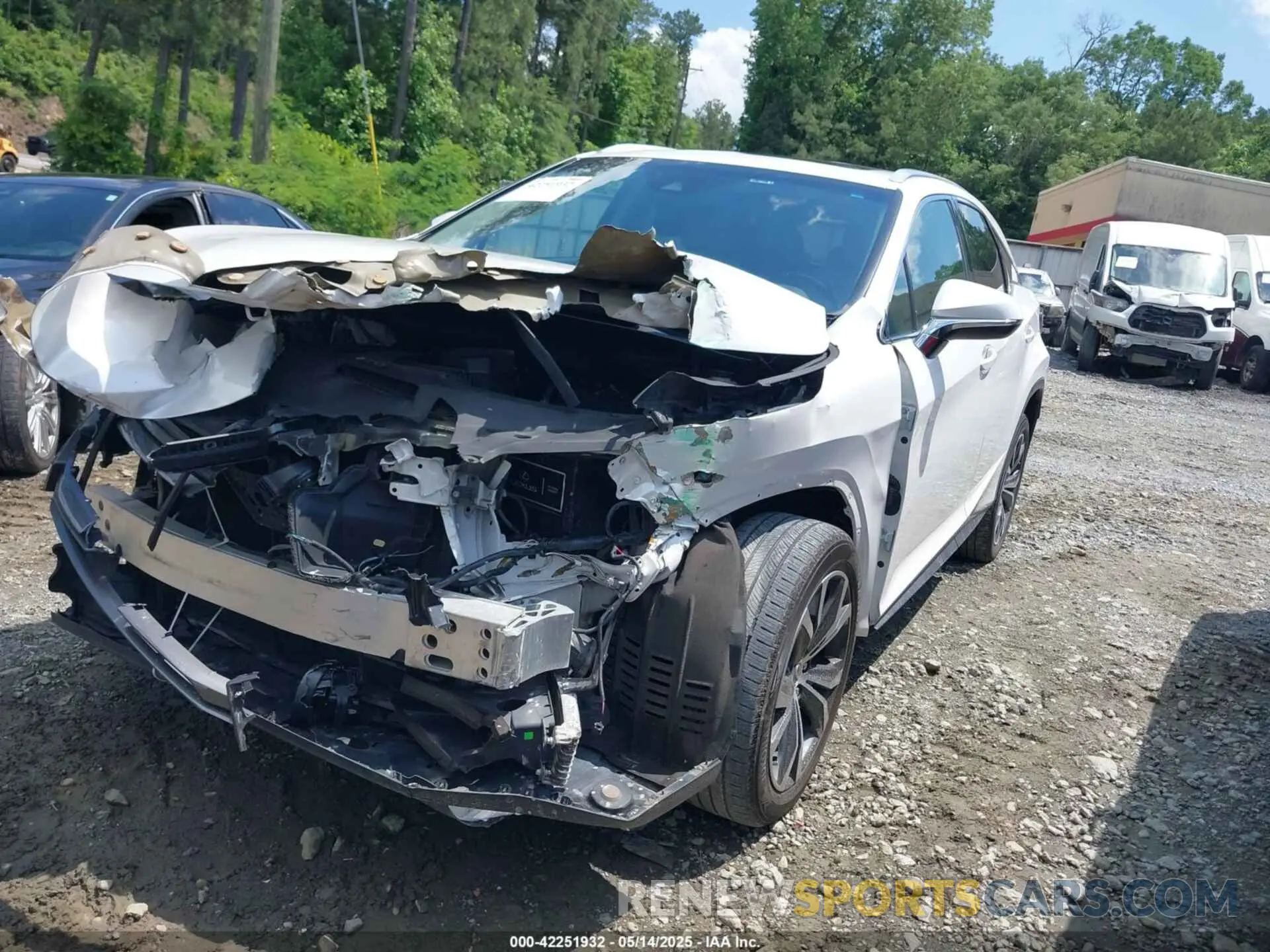 2 Photograph of a damaged car 2T2ZZMCA6KC135111 LEXUS RX 350 2019