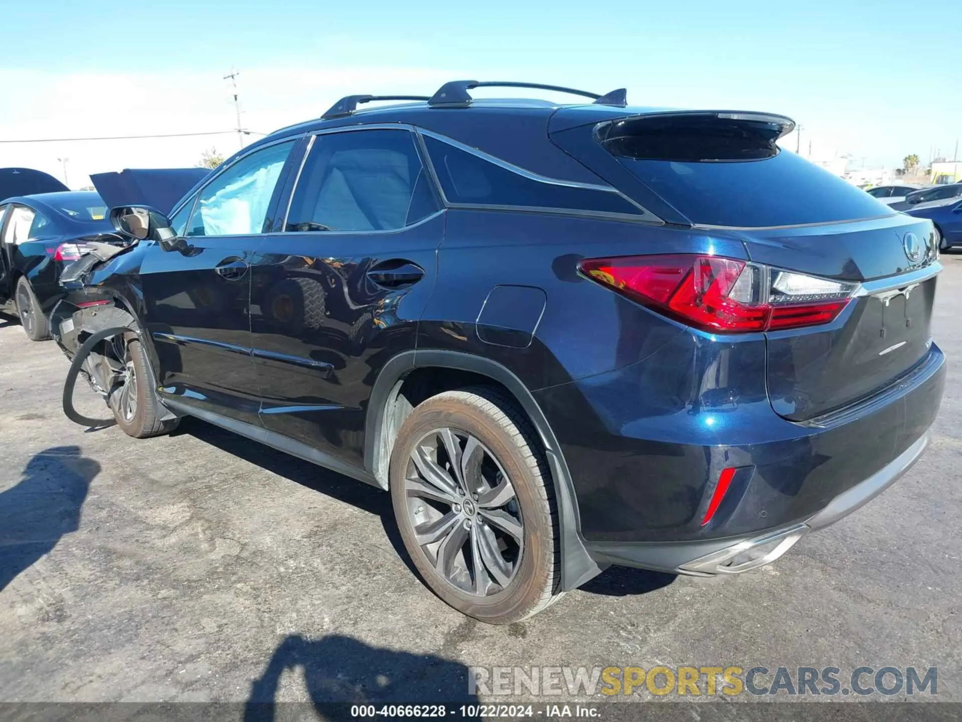 3 Photograph of a damaged car 2T2ZZMCA6KC143791 LEXUS RX 350 2019