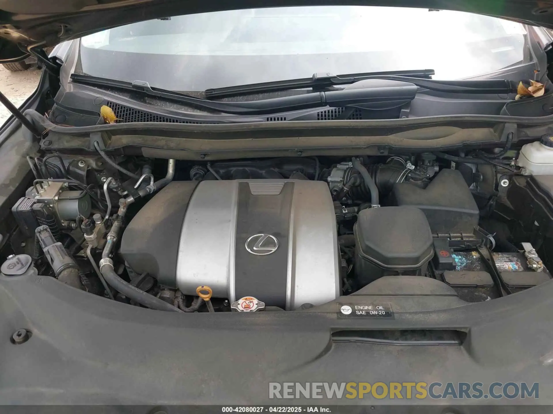 10 Photograph of a damaged car 2T2ZZMCA6KC150398 LEXUS RX 350 2019