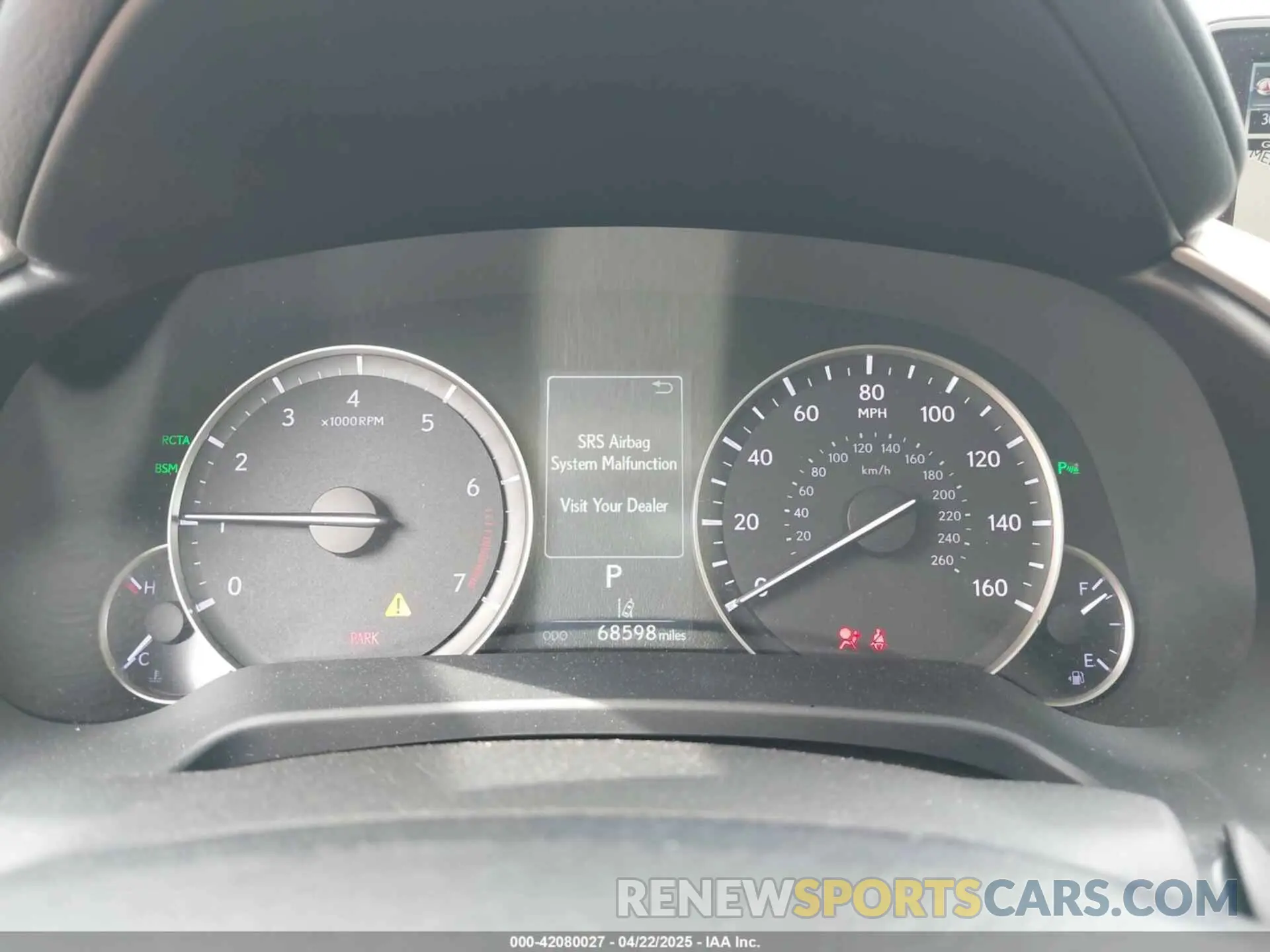 7 Photograph of a damaged car 2T2ZZMCA6KC150398 LEXUS RX 350 2019