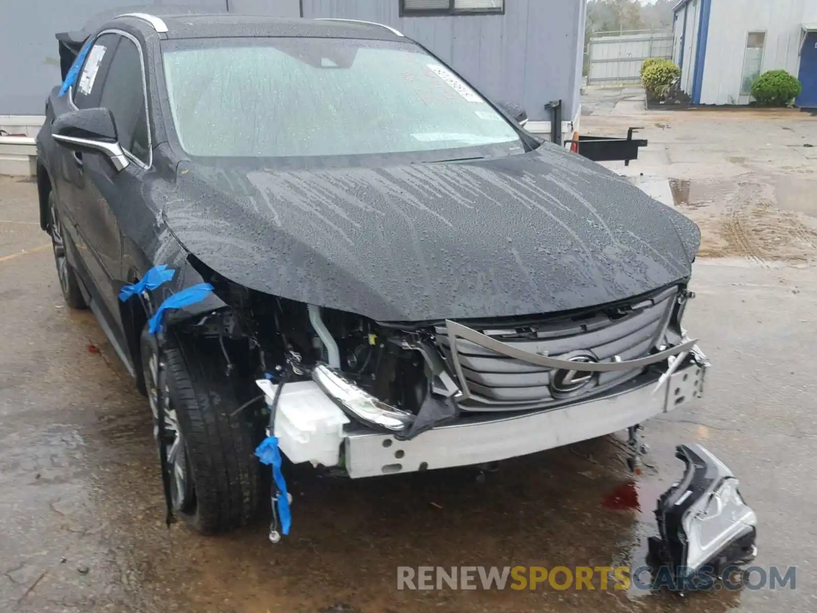 1 Photograph of a damaged car 2T2ZZMCA7KC118222 LEXUS RX 350 2019