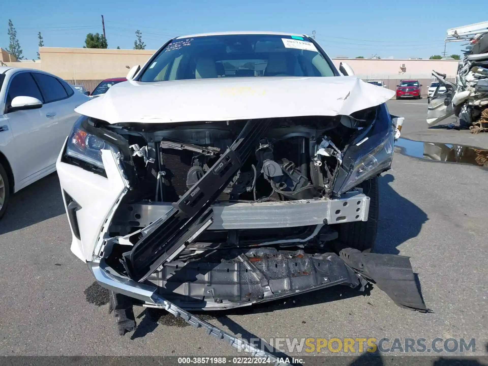 12 Photograph of a damaged car 2T2ZZMCA7KC125509 LEXUS RX 350 2019