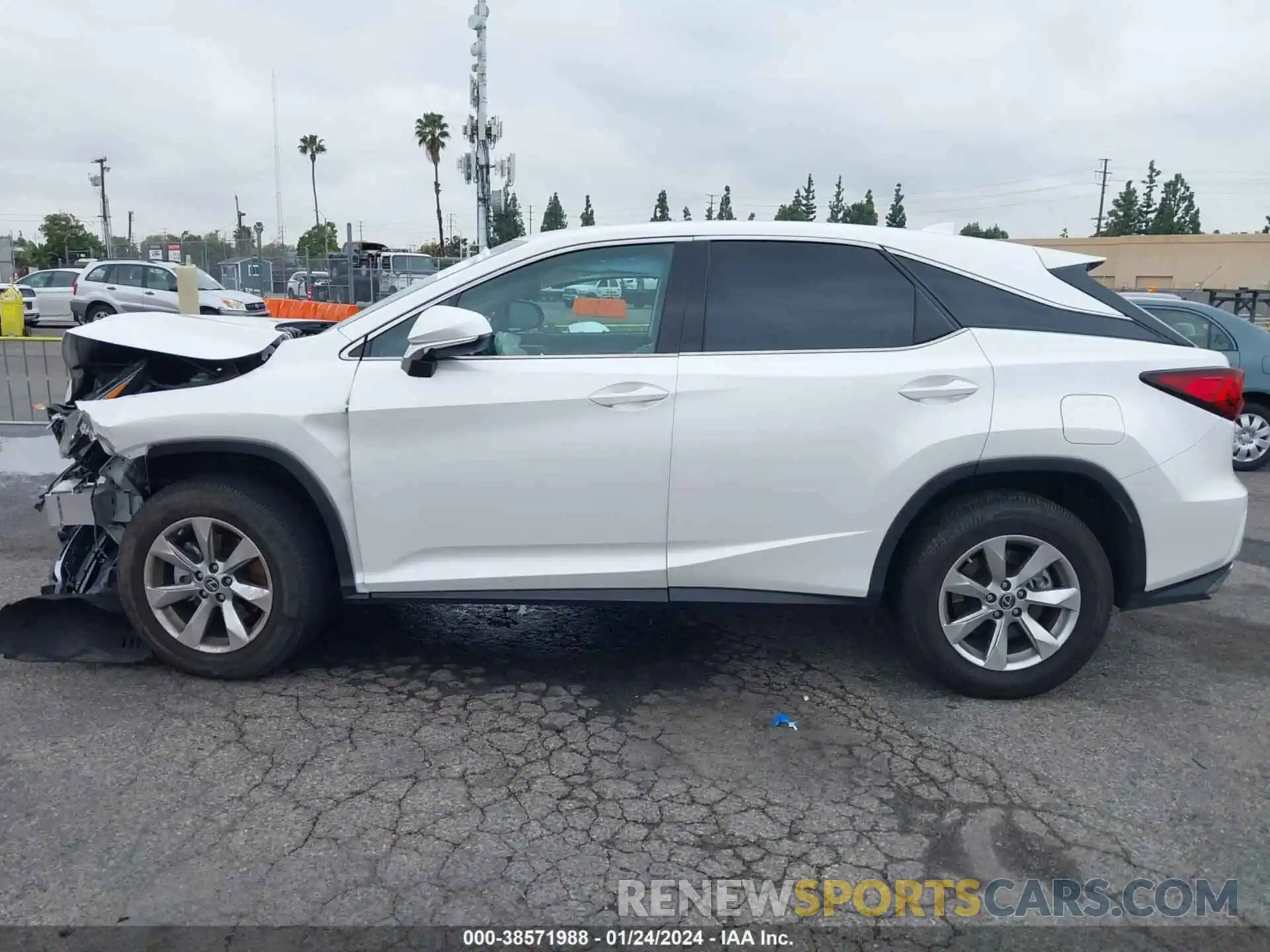 14 Photograph of a damaged car 2T2ZZMCA7KC125509 LEXUS RX 350 2019