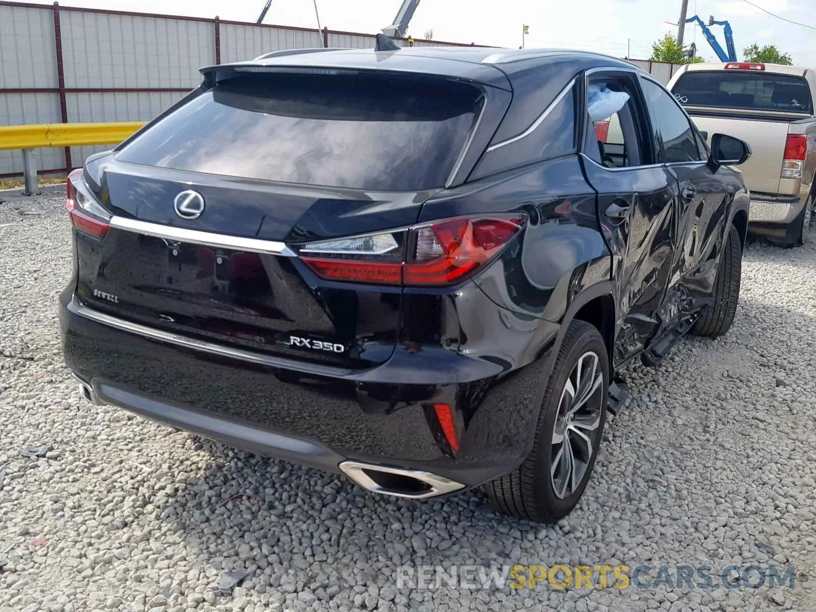 4 Photograph of a damaged car 2T2ZZMCA7KC141466 LEXUS RX 350 2019