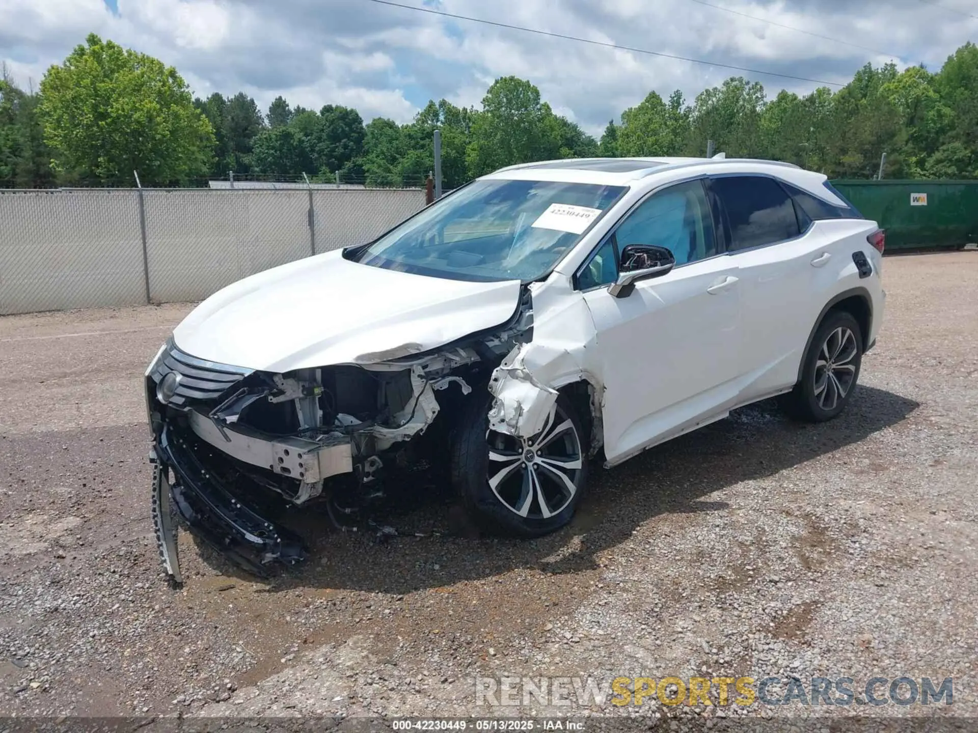 2 Photograph of a damaged car 2T2ZZMCA8KC142609 LEXUS RX 350 2019