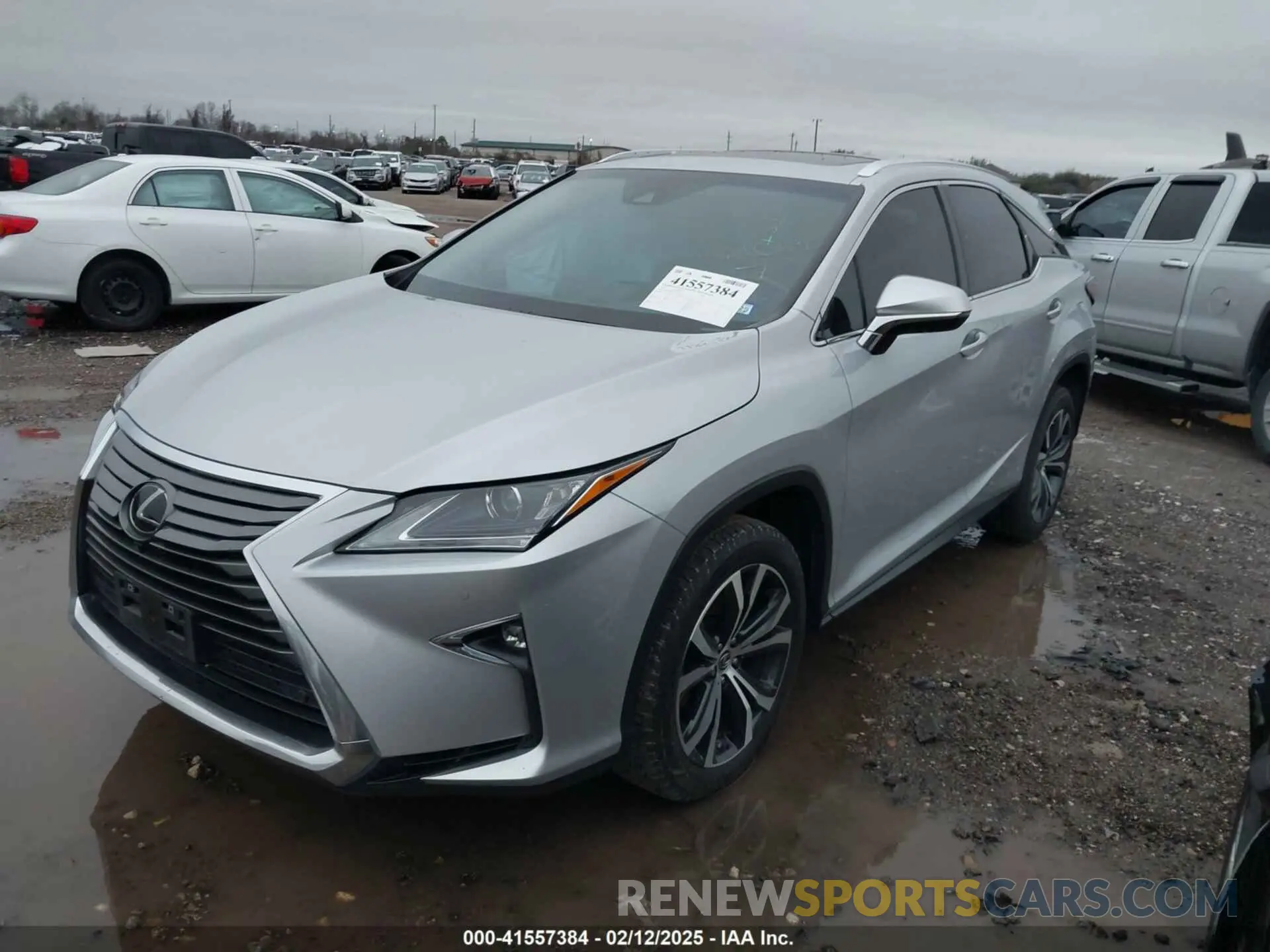 2 Photograph of a damaged car 2T2ZZMCA8KC147017 LEXUS RX 350 2019