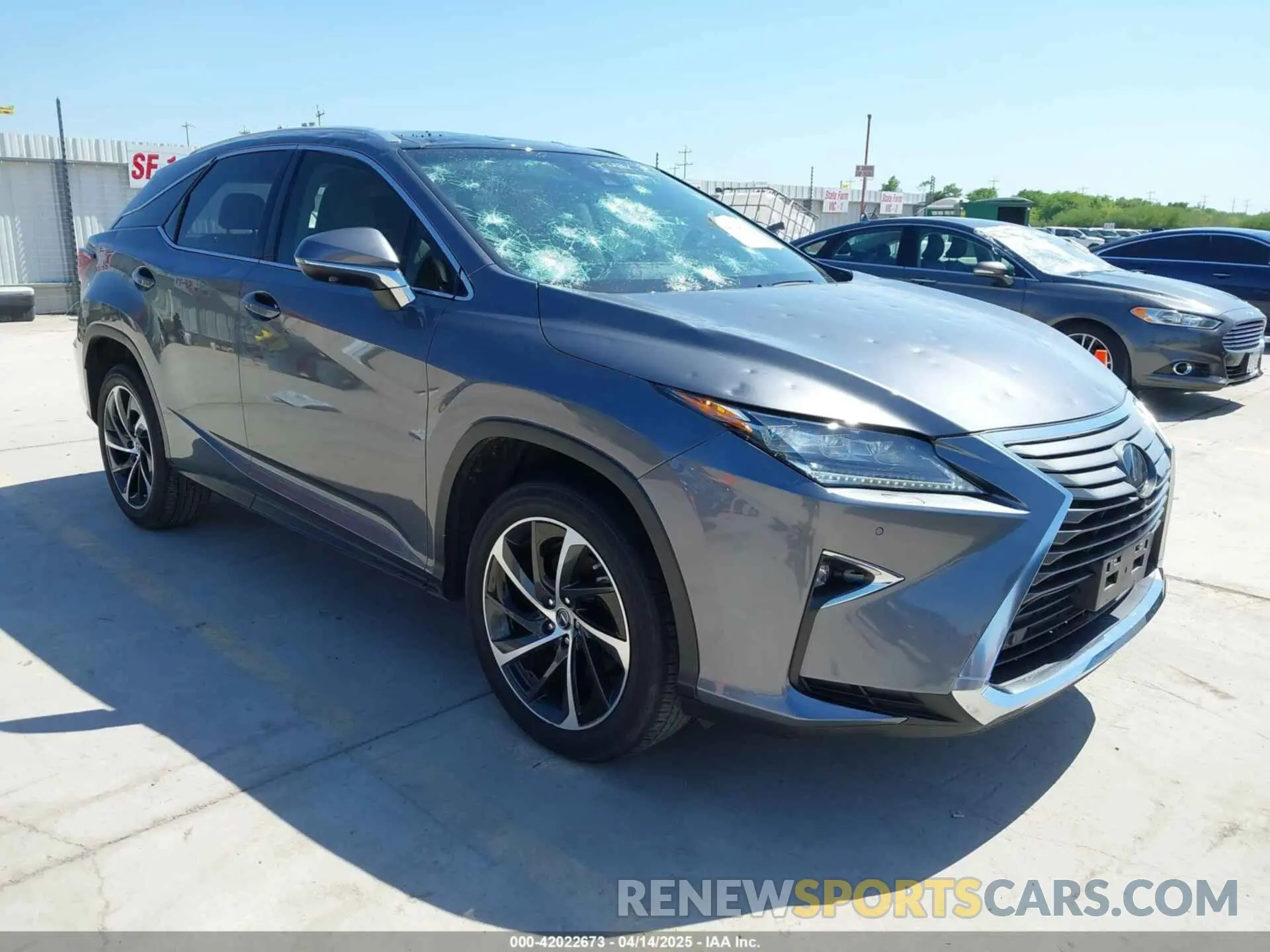 1 Photograph of a damaged car 2T2ZZMCA8KC149401 LEXUS RX 350 2019