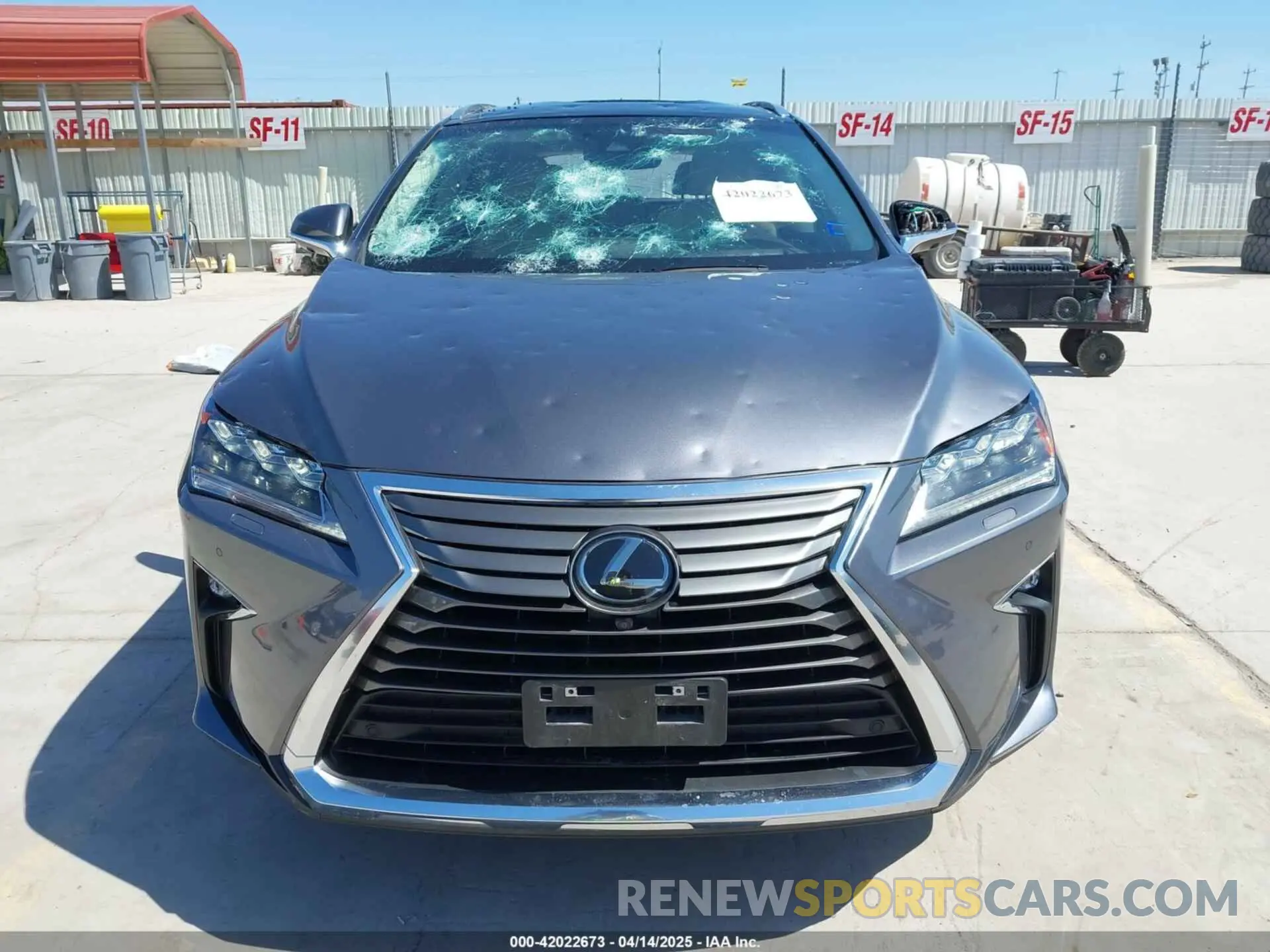12 Photograph of a damaged car 2T2ZZMCA8KC149401 LEXUS RX 350 2019