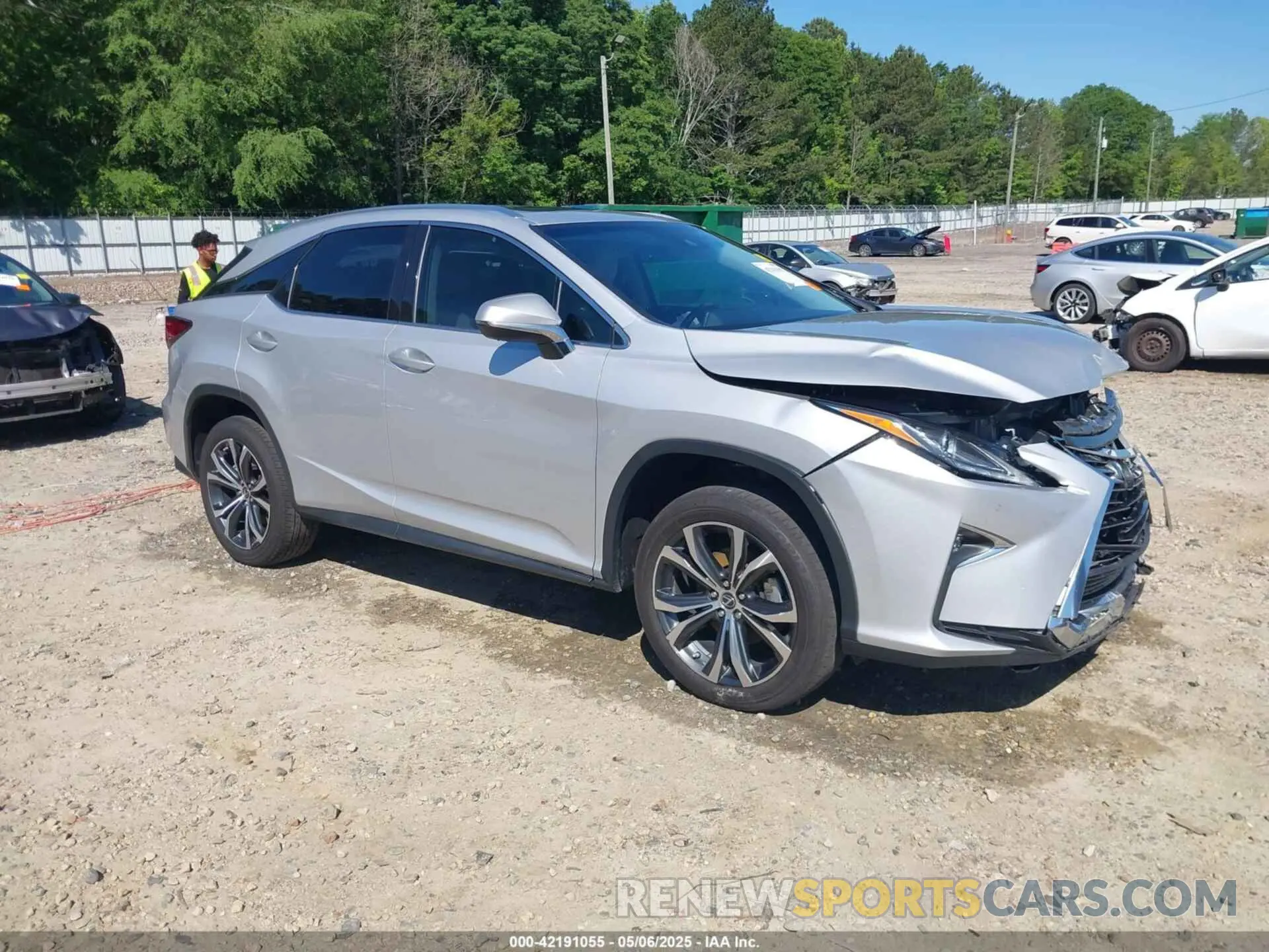 1 Photograph of a damaged car 2T2ZZMCA9KC130775 LEXUS RX 350 2019