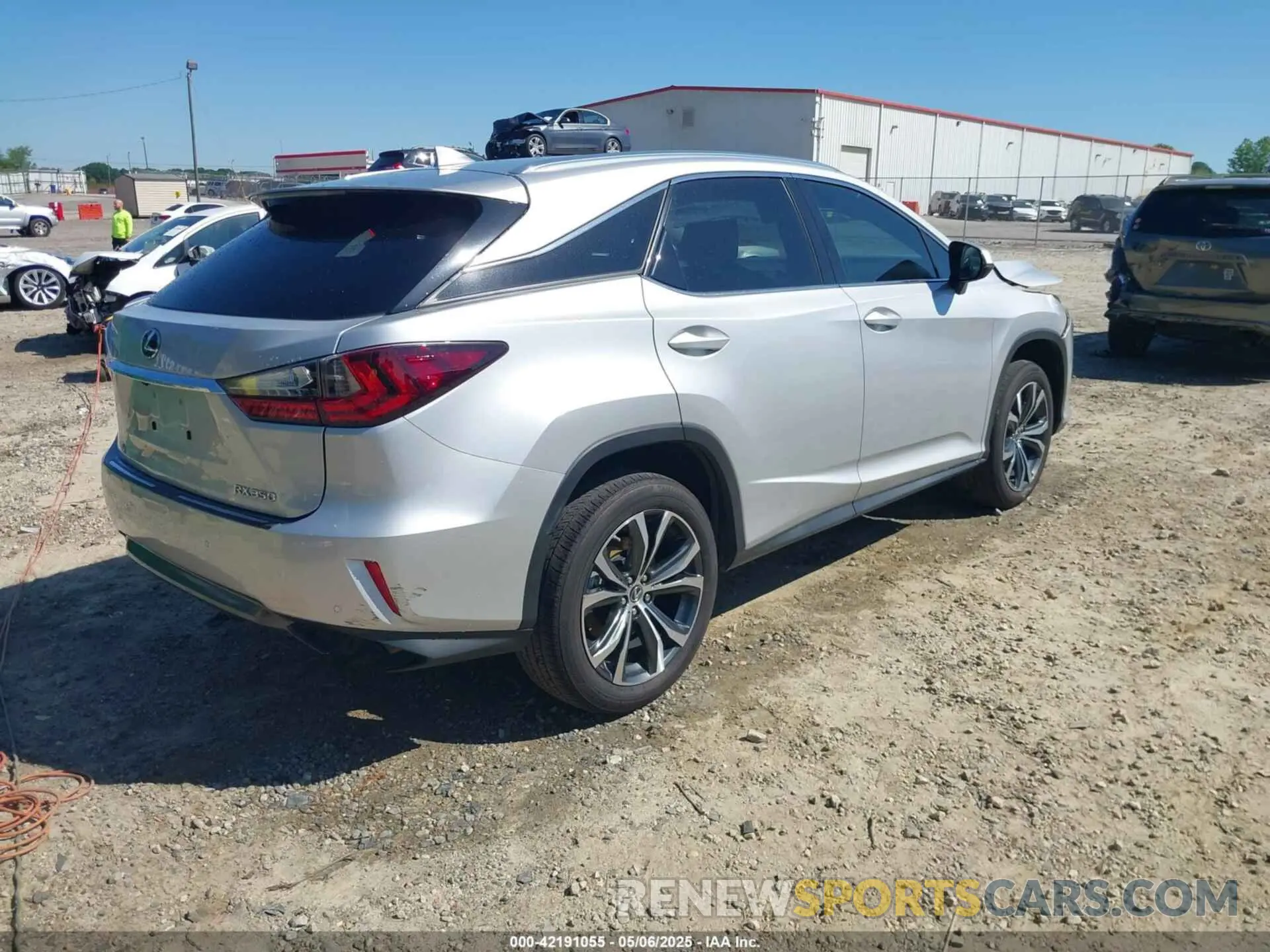 4 Photograph of a damaged car 2T2ZZMCA9KC130775 LEXUS RX 350 2019