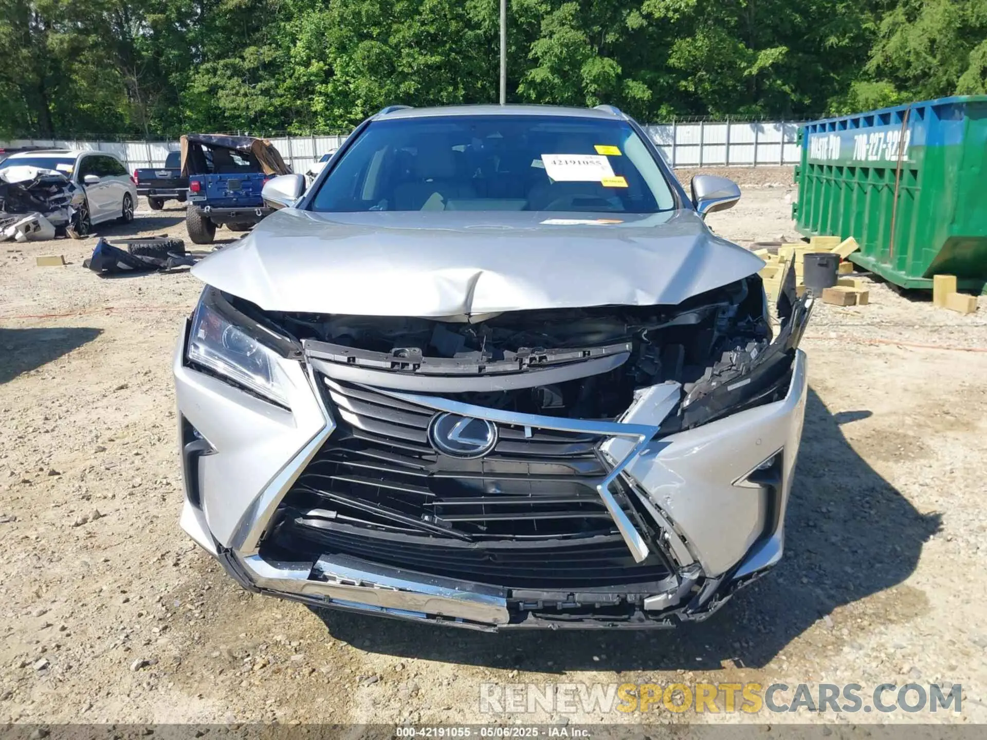 6 Photograph of a damaged car 2T2ZZMCA9KC130775 LEXUS RX 350 2019